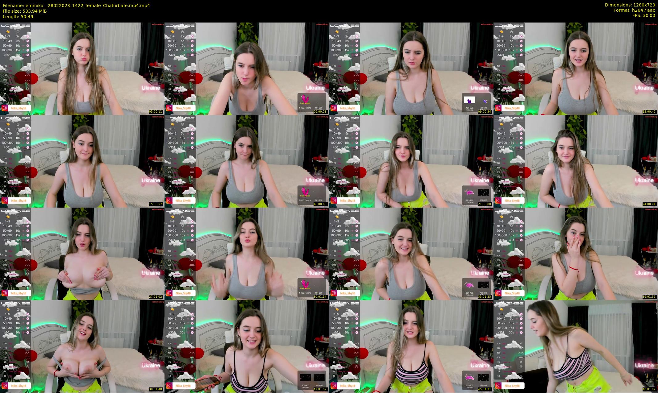 emmika_ — 51 minute Chaturbate female cam show recording, 720p, Feb 28, 2023