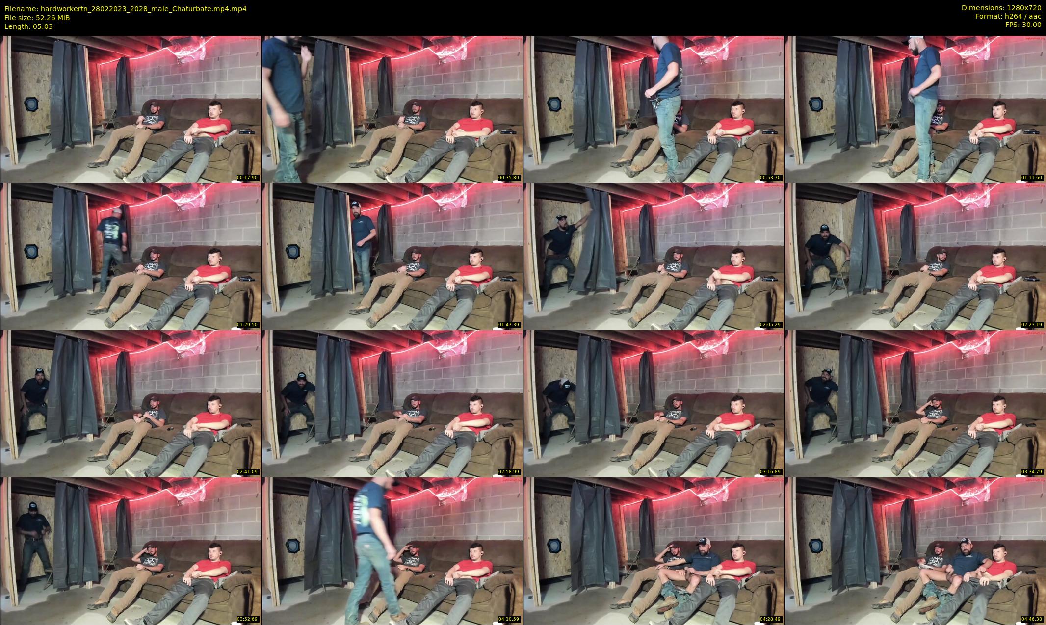 hardworkertn — 6 minute Chaturbate male cam show recording, 720p, Feb 28, 2023