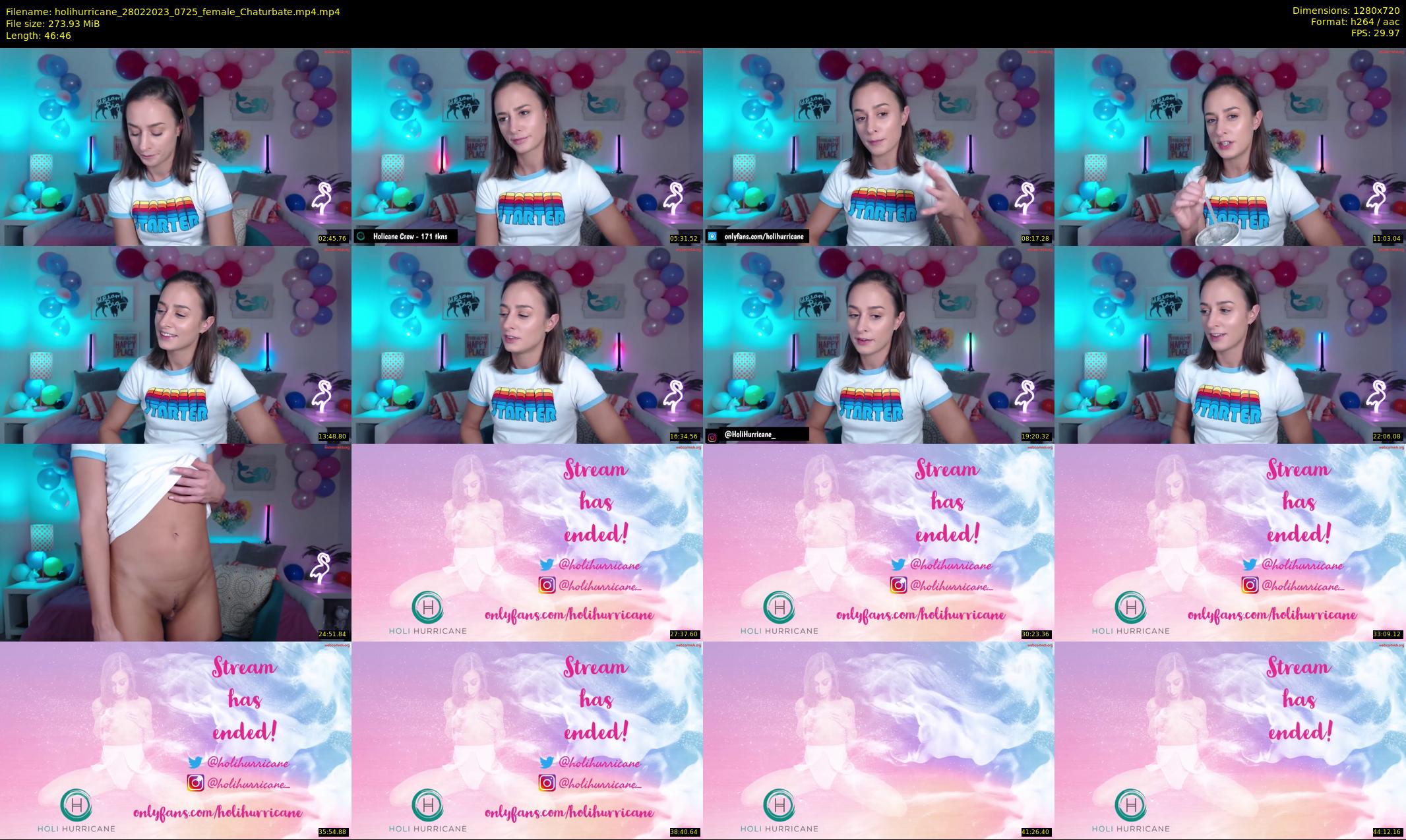 holihurricane — 47 minute Chaturbate female cam show recording, 720p, Feb 28, 2023