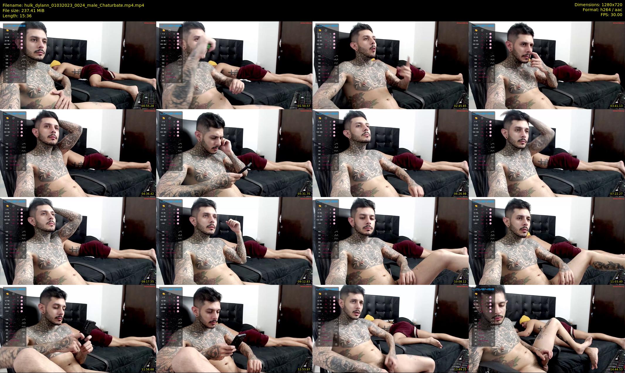 hulk_dylann — 16 minute Chaturbate male cam show recording, 720p, Mar 1, 2023