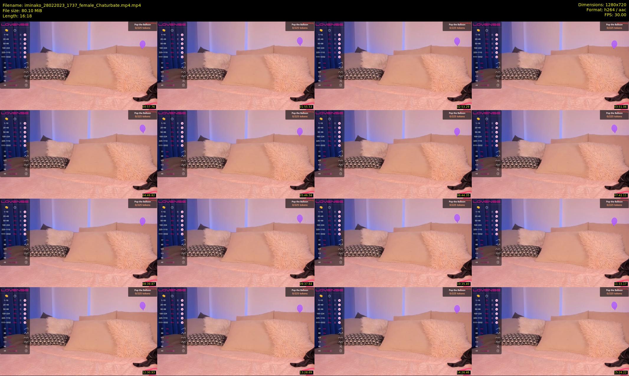 iminako — 17 minute Chaturbate female cam show recording, 720p, Feb 28, 2023