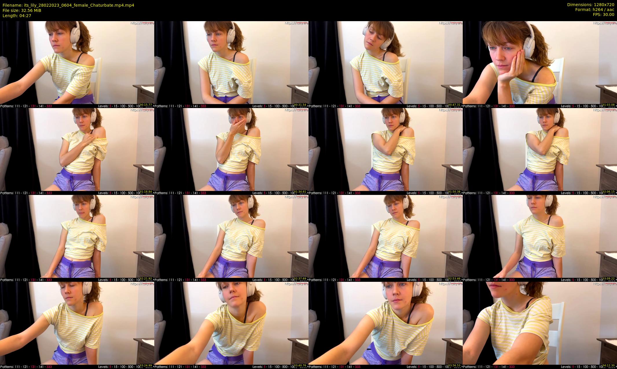 its_lily — 5 minute Chaturbate female cam show recording, 720p, Feb 28, 2023