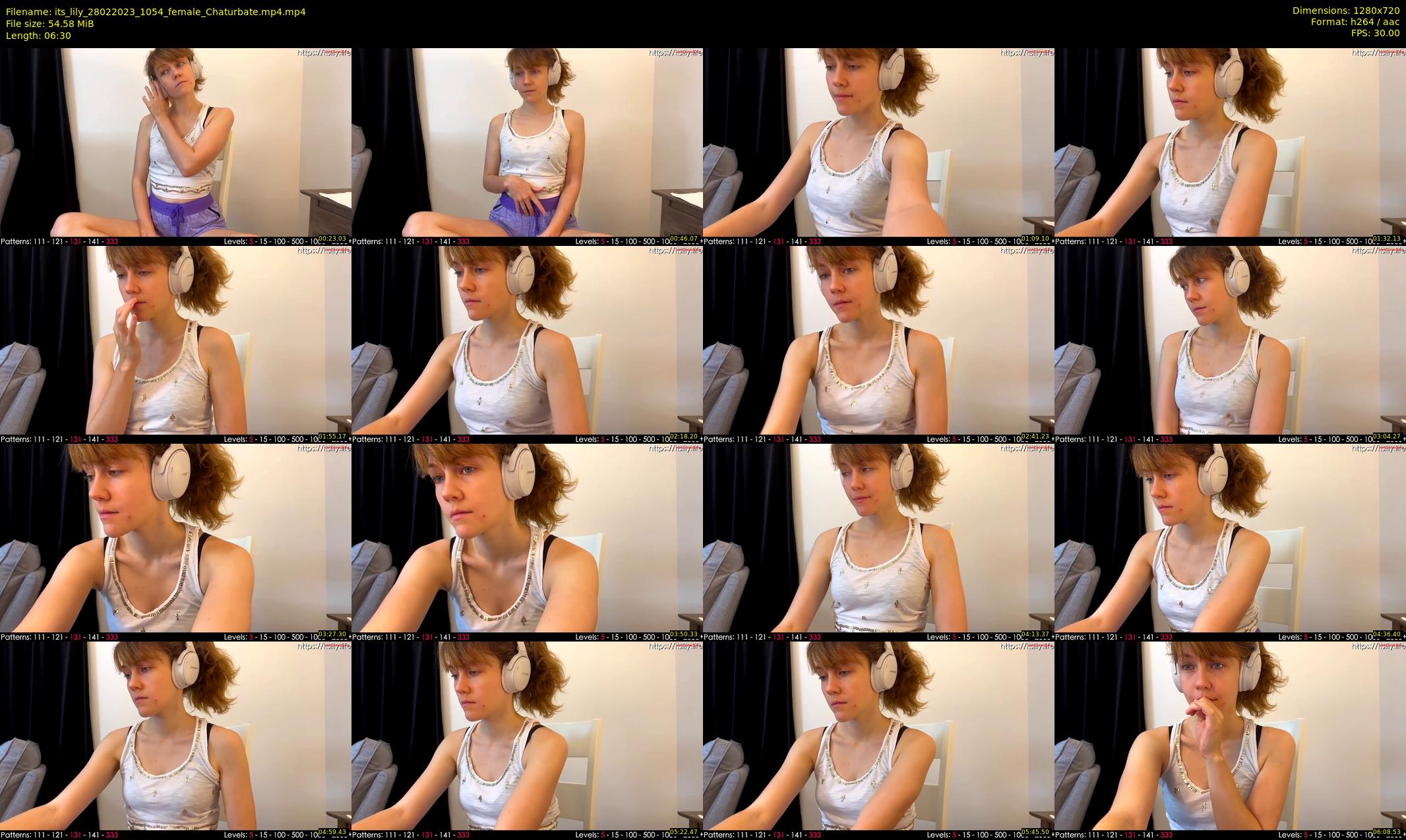 its_lily — 7 minute Chaturbate female cam show recording, 720p, Feb 28, 2023