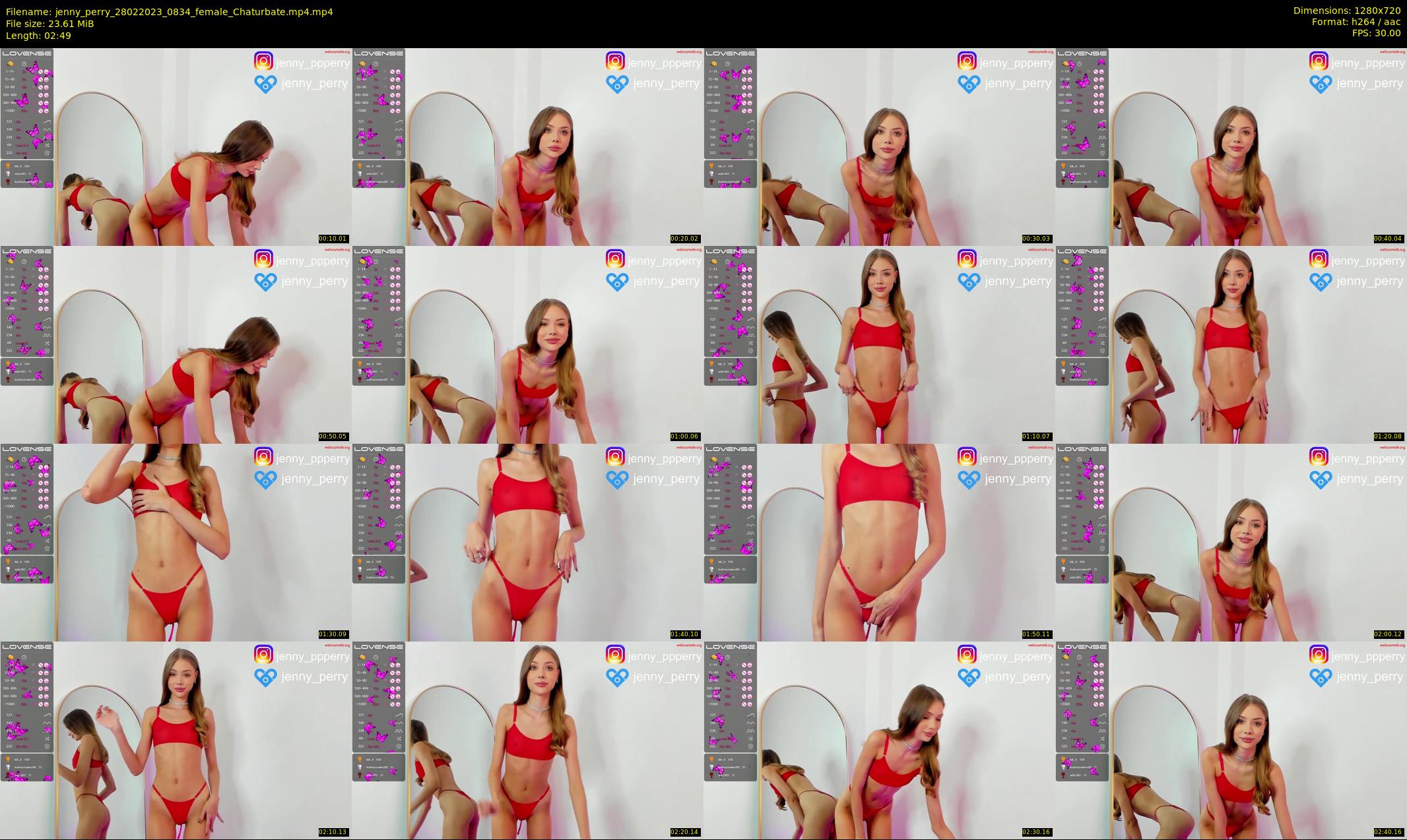 jenny_perry — 3 minute Chaturbate female cam show recording, 720p, Feb 28, 2023