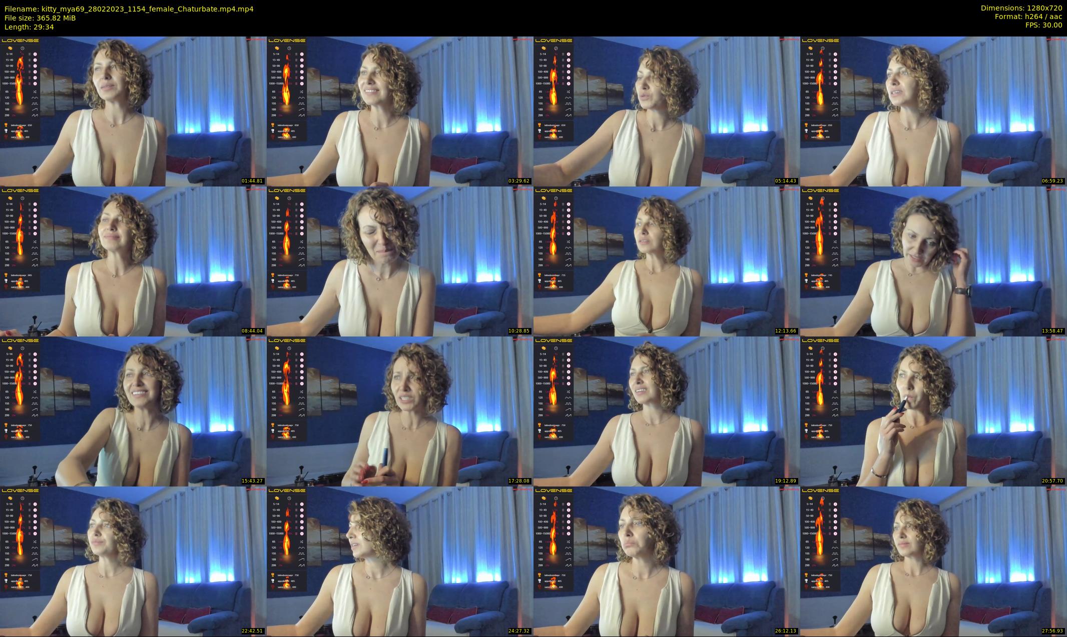 kitty_mya69 — 30 minute Chaturbate female cam show recording, 720p, Feb 28, 2023