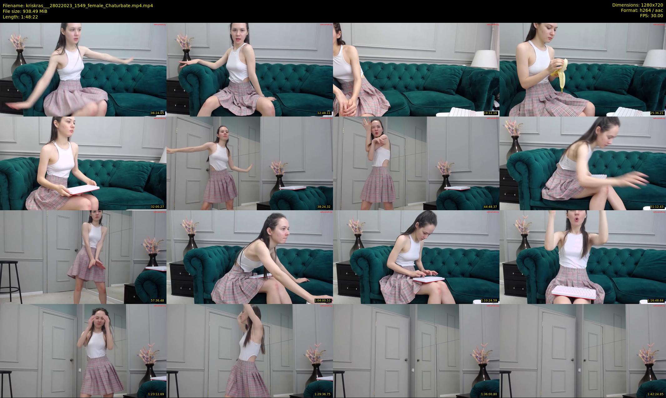 kriskras__ — 109 minute Chaturbate female cam show recording, 720p, Feb 28, 2023