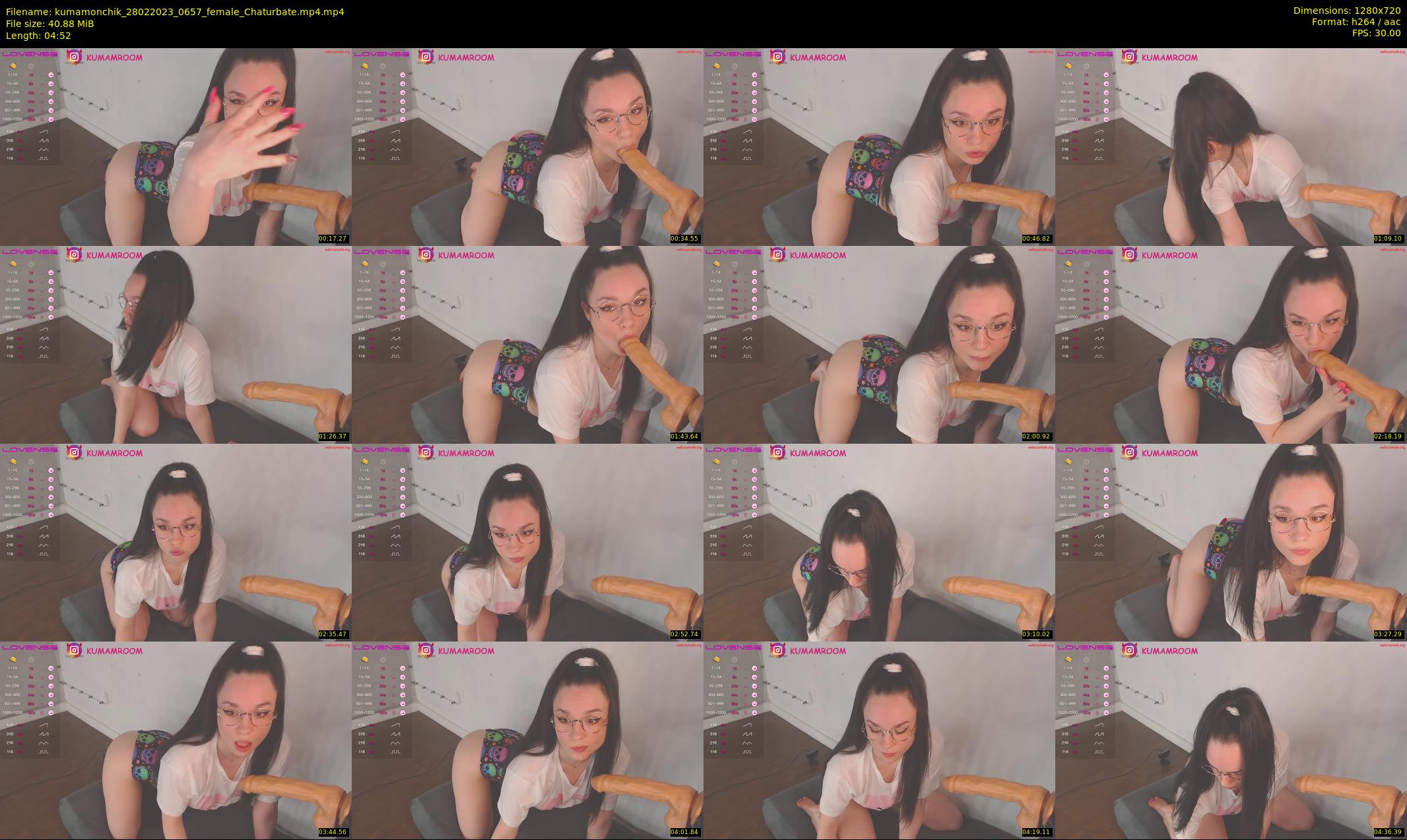 kumamonchik — 5 minute Chaturbate couple cam show recording, 720p, Feb 28, 2023
