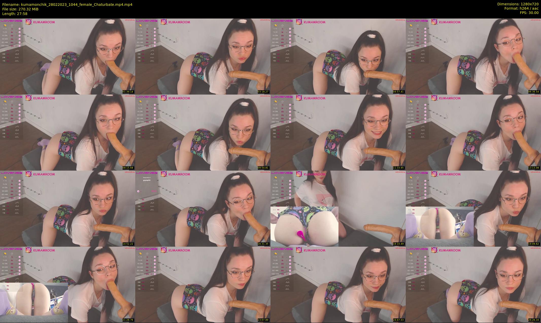 kumamonchik — 28 minute Chaturbate couple cam show recording, 720p, Feb 28, 2023