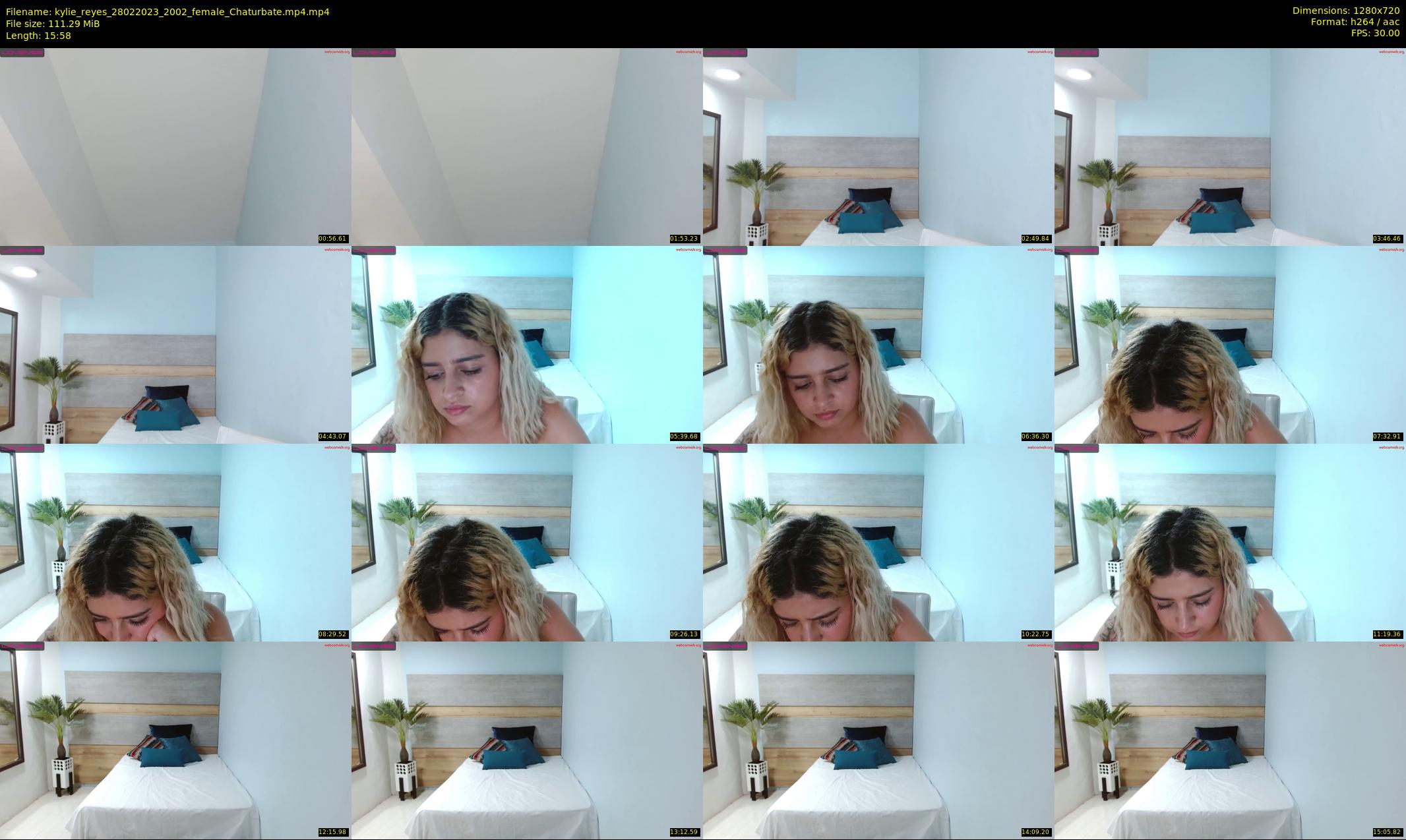 kylie_reyes — 16 minute Chaturbate female cam show recording, 720p, Feb 28, 2023