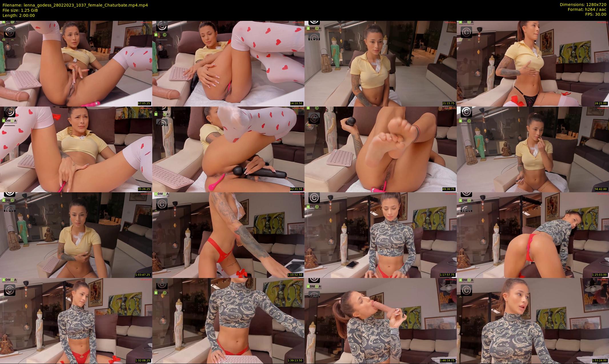 lenna_godess — 120 minute Chaturbate female cam show recording, 720p, Feb 28, 2023