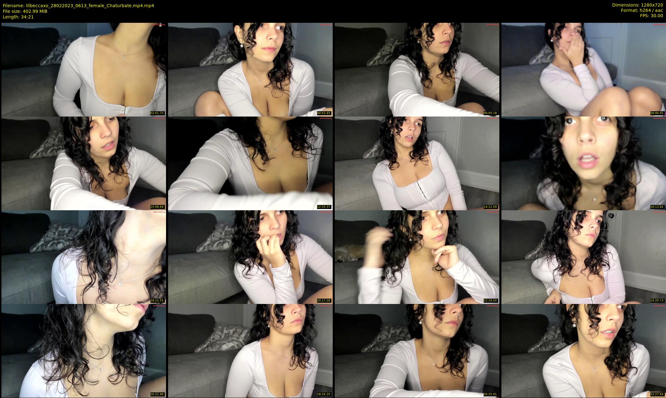 lilbeccaxo — 35 minute Chaturbate female cam show recording, 720p, Feb 28, 2023
