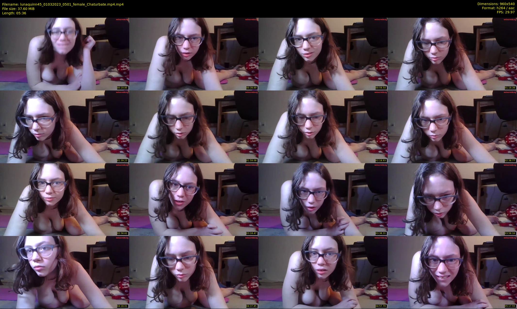 lunaquinn45 — 6 minute Chaturbate female cam show recording, 480p, Mar 1, 2023