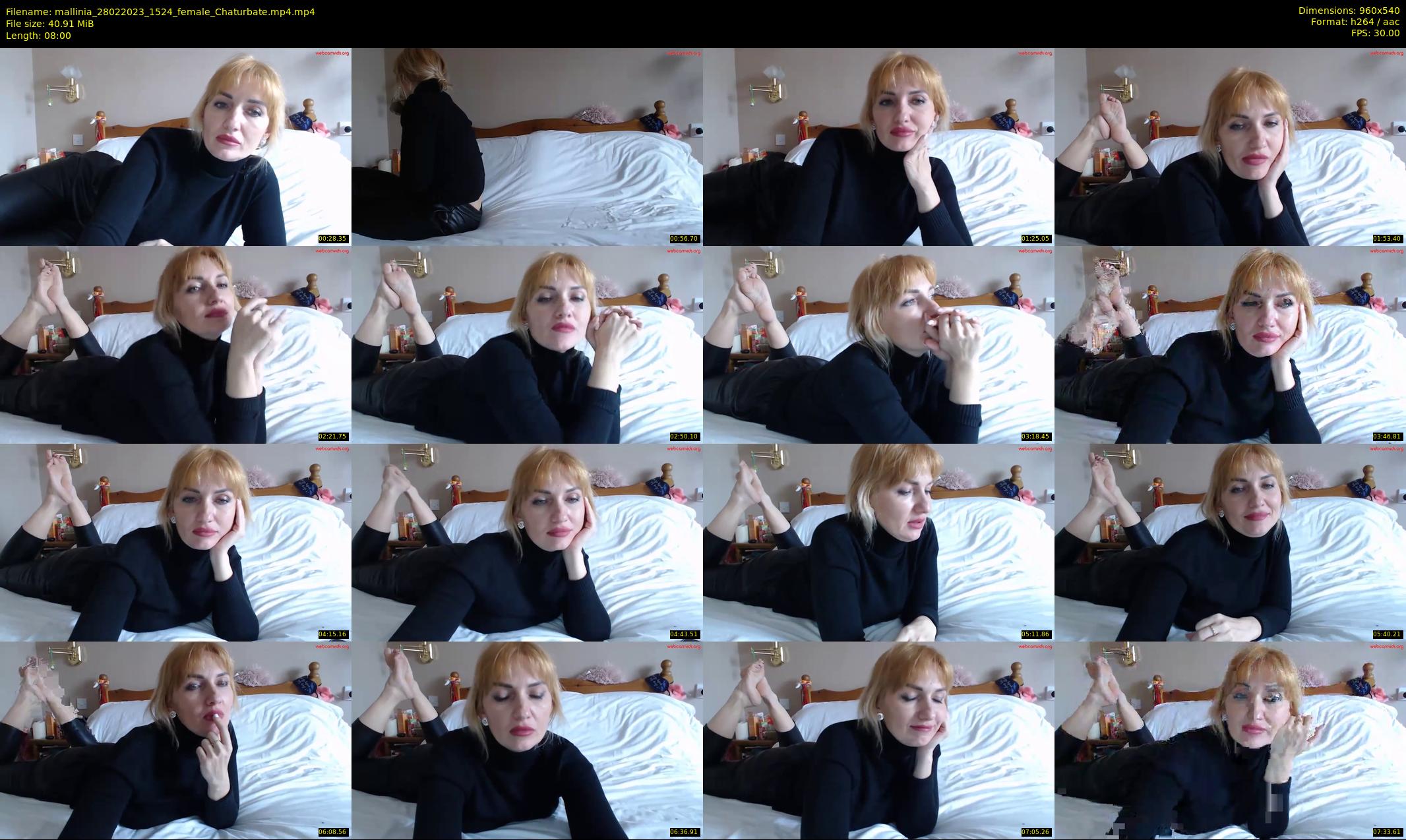 mallinia — 8 minute Chaturbate female cam show recording, 480p, Feb 28, 2023