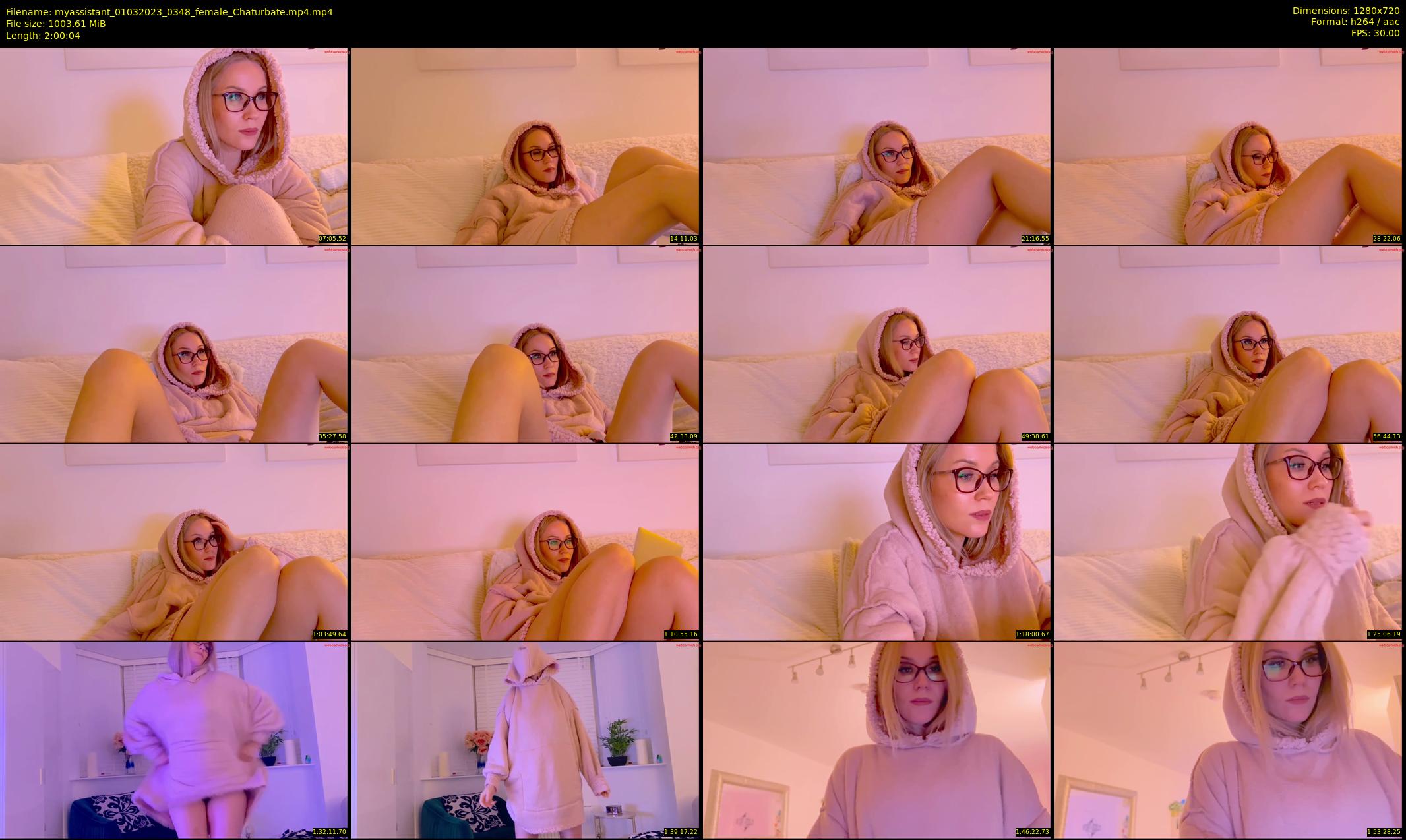 myassistant — 121 minute Chaturbate female cam show recording, 720p, Mar 1, 2023