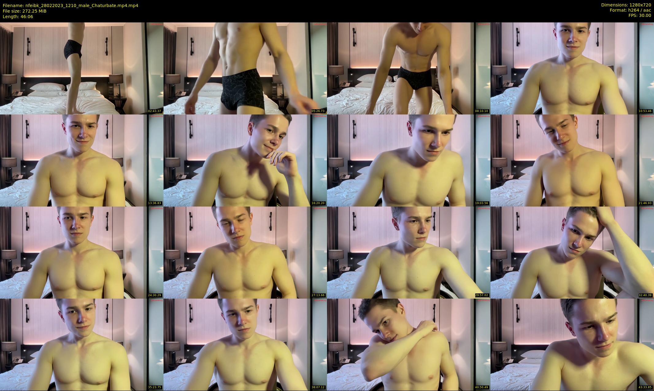 nfeibk — 47 minute Chaturbate male cam show recording, 720p, Feb 28, 2023