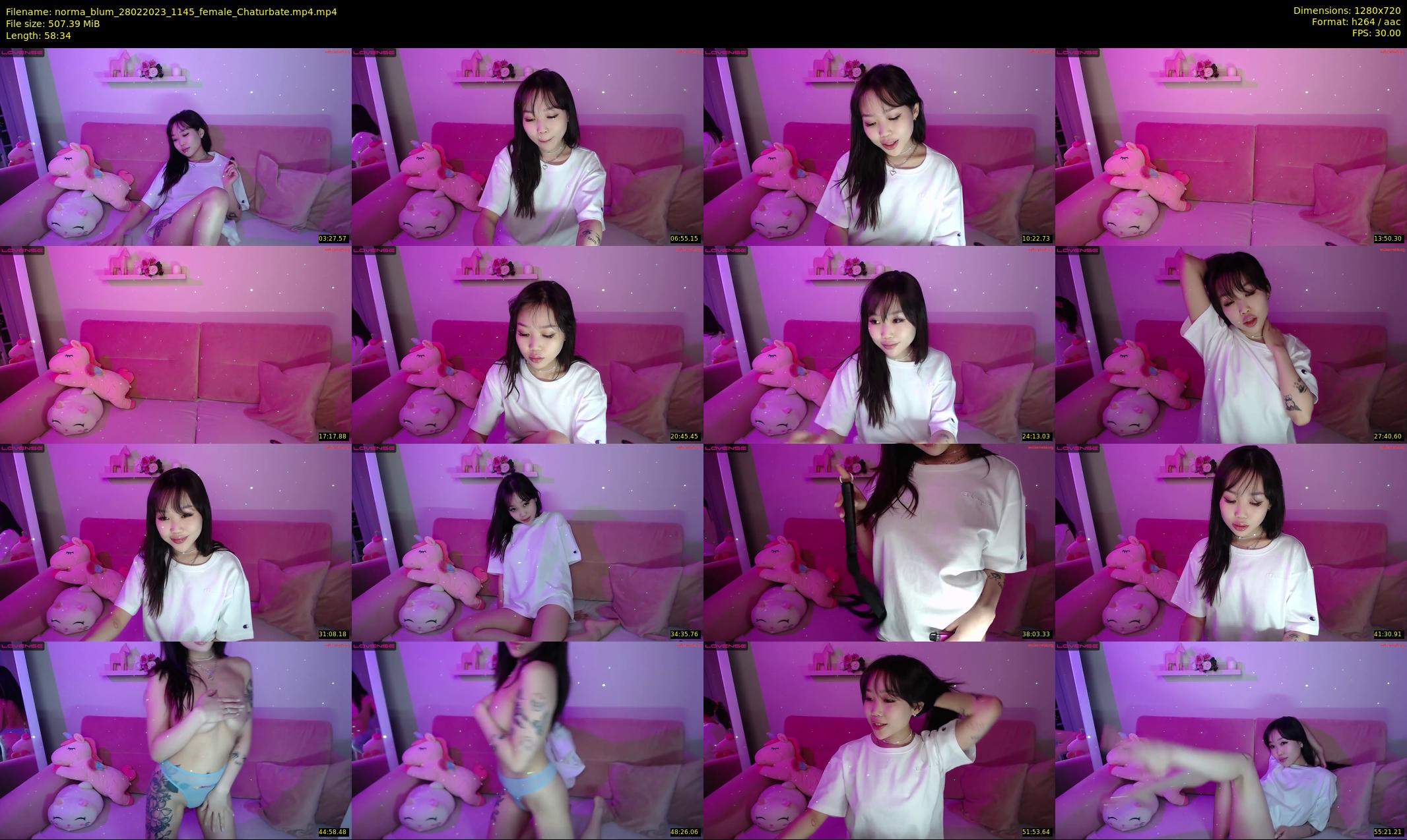 norma_blum — 59 minute Chaturbate female cam show recording, 720p, Feb 28, 2023