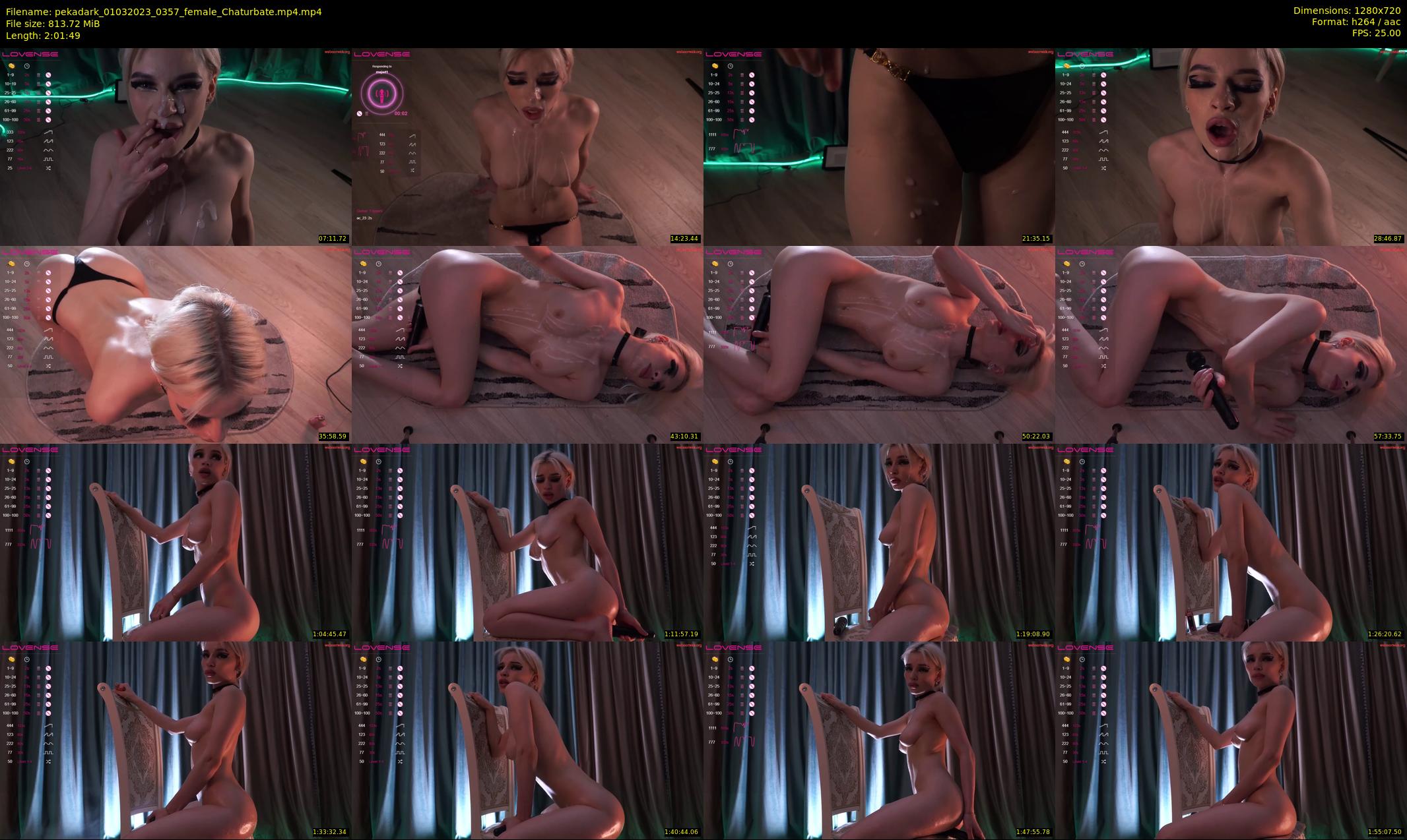 pekadark — 122 minute Chaturbate female cam show recording, 720p, Mar 1, 2023