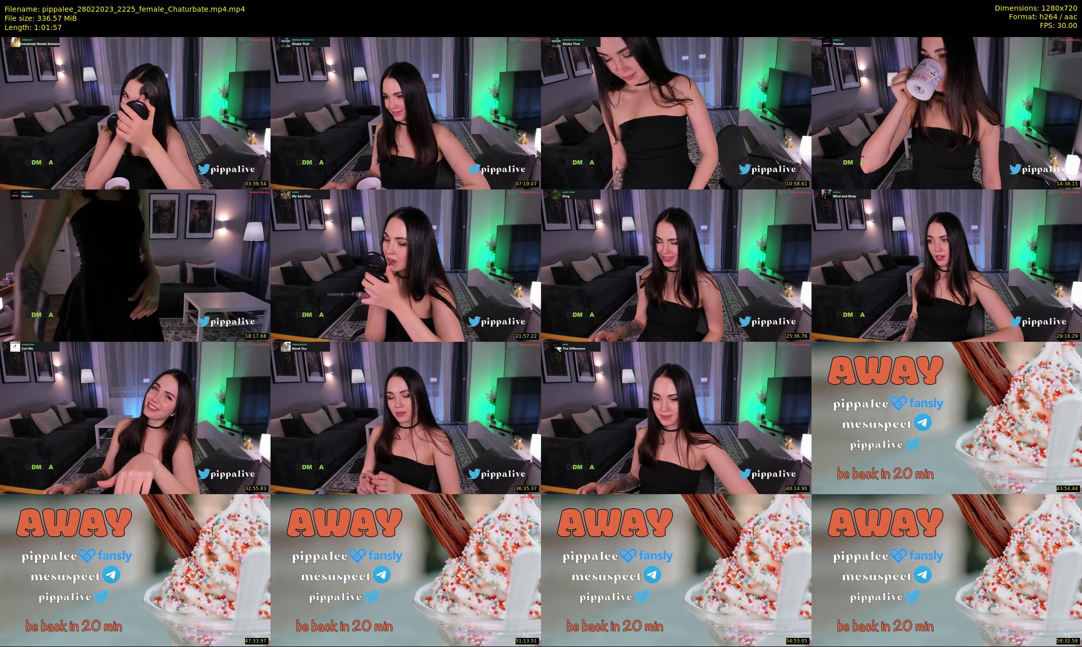 pippalee — 62 minute Chaturbate female cam show recording, 720p, Feb 28, 2023