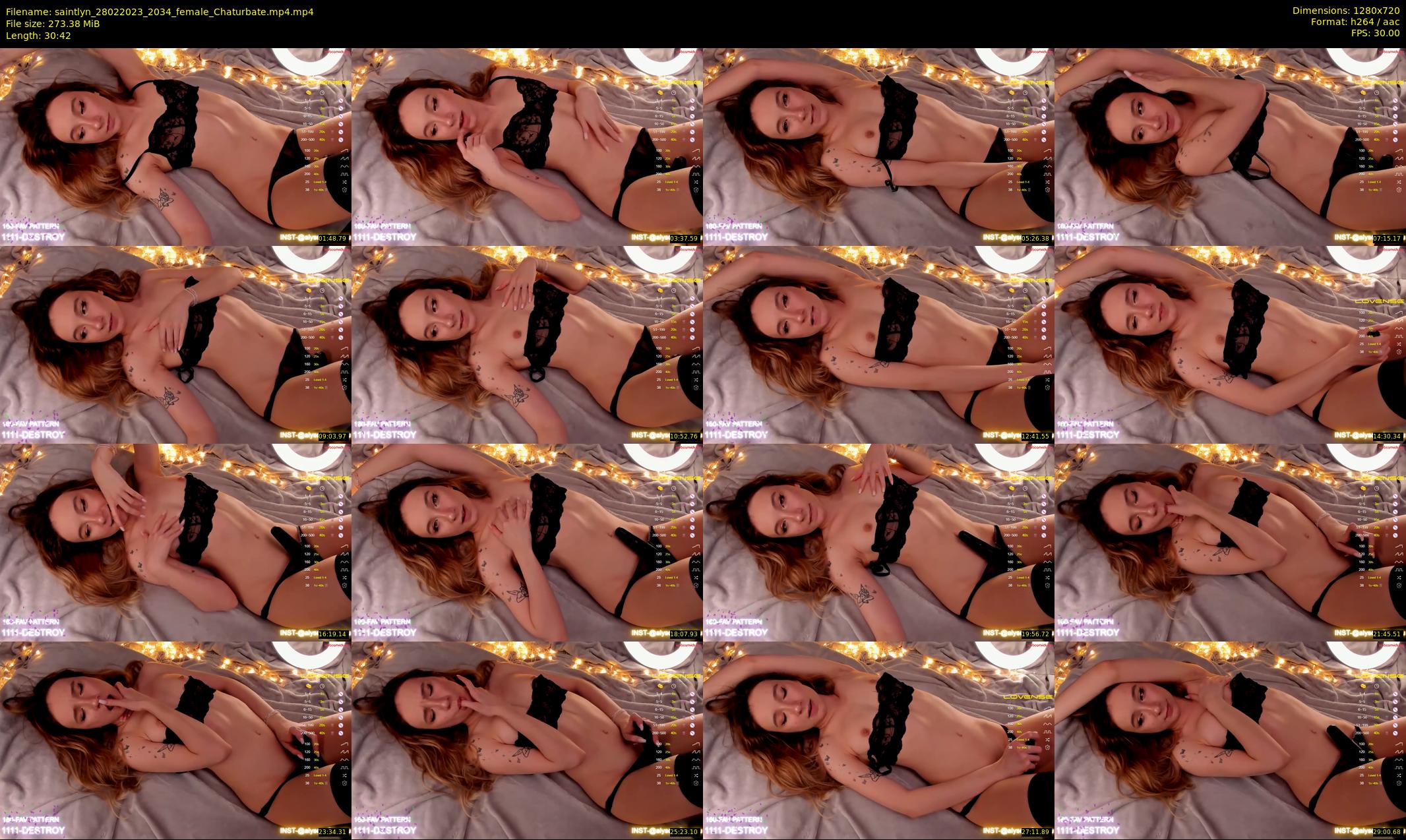 saintlyn — 31 minute Chaturbate female cam show recording, 720p, Feb 28, 2023