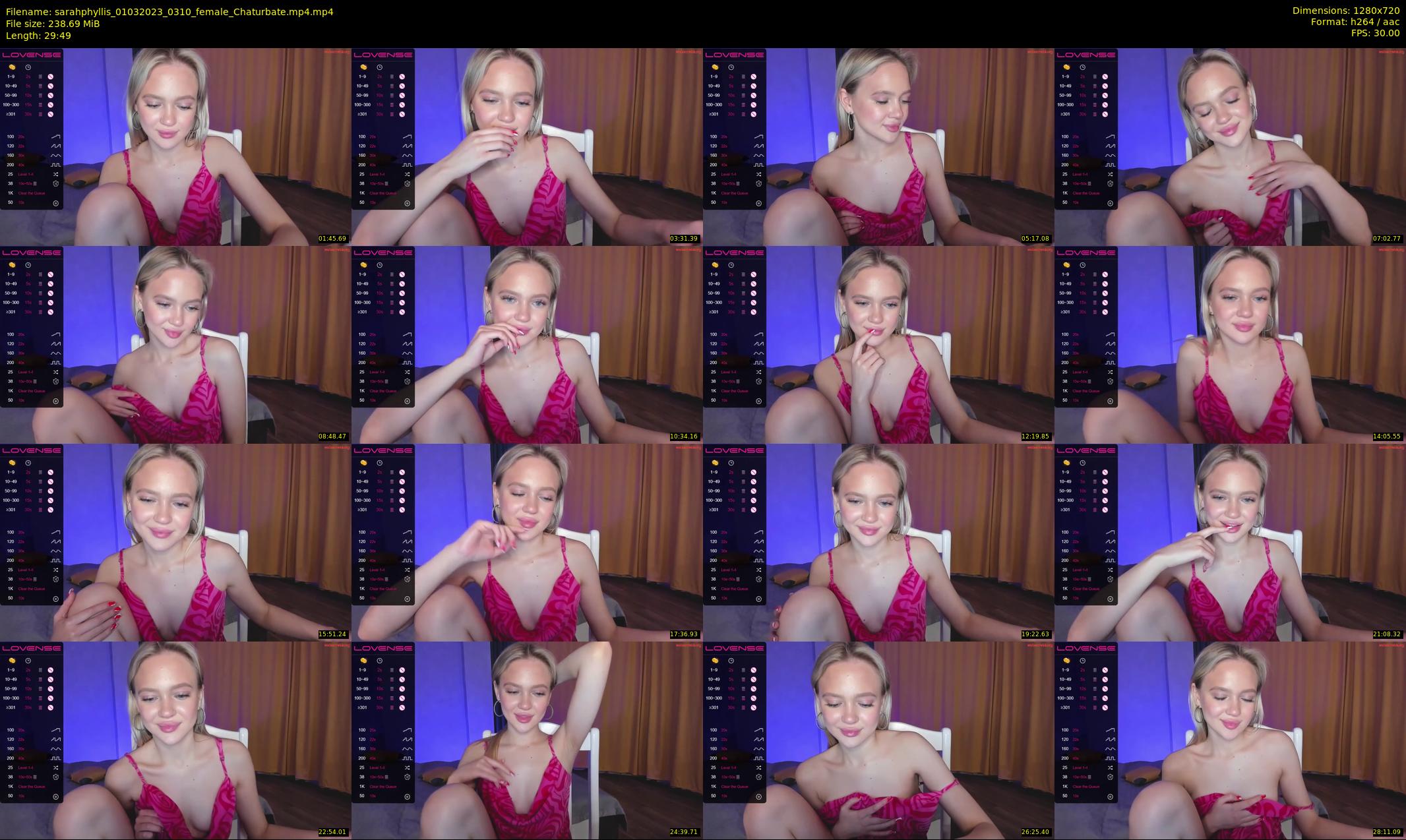 sarahphyllis — 30 minute Chaturbate female cam show recording, 720p, Mar 1, 2023