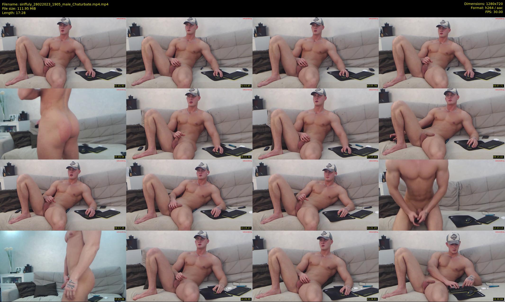 sinffuly — 18 minute Chaturbate male cam show recording, 720p, Feb 28, 2023