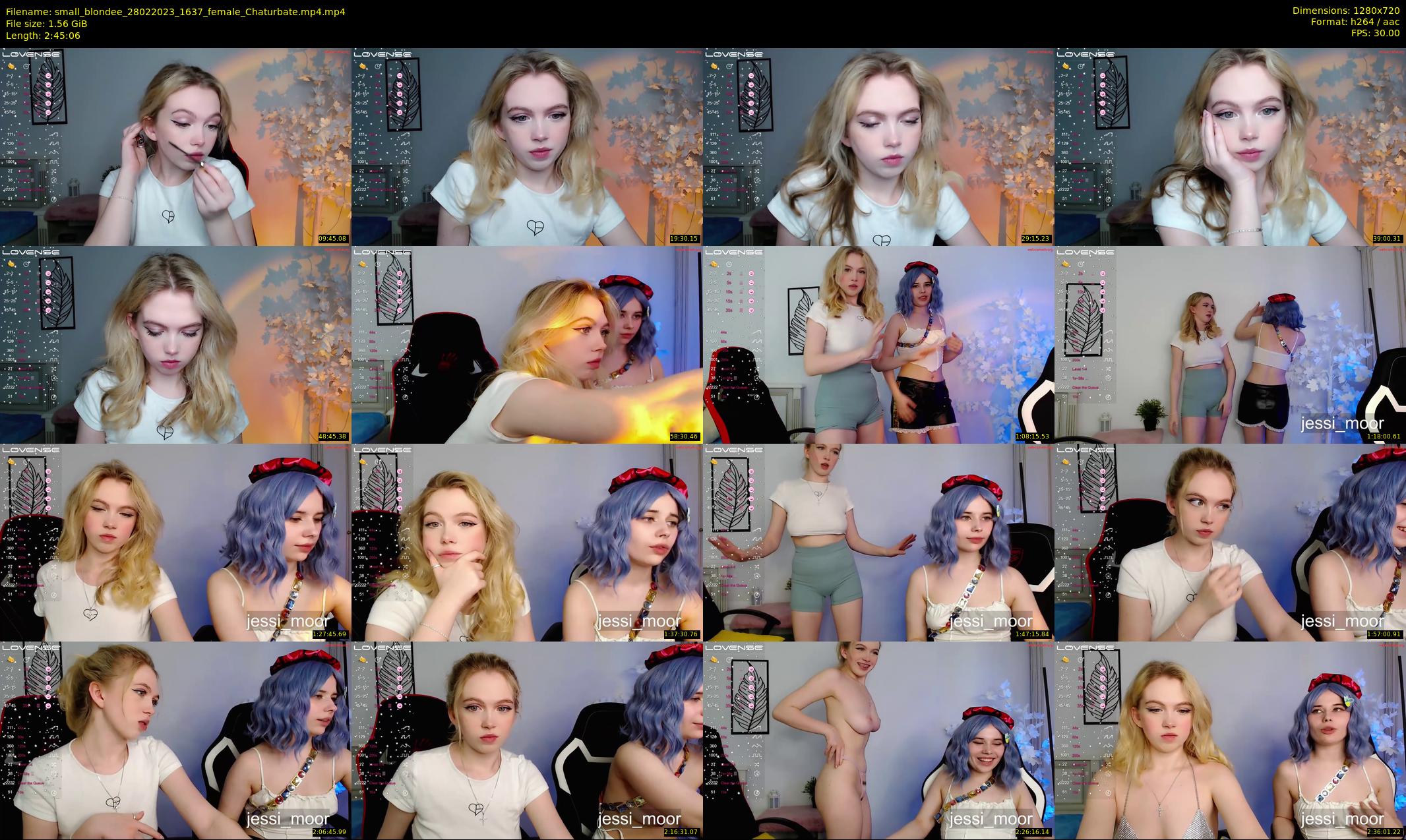 small_blondee — 166 minute Chaturbate female cam show recording, 720p, Feb 28, 2023