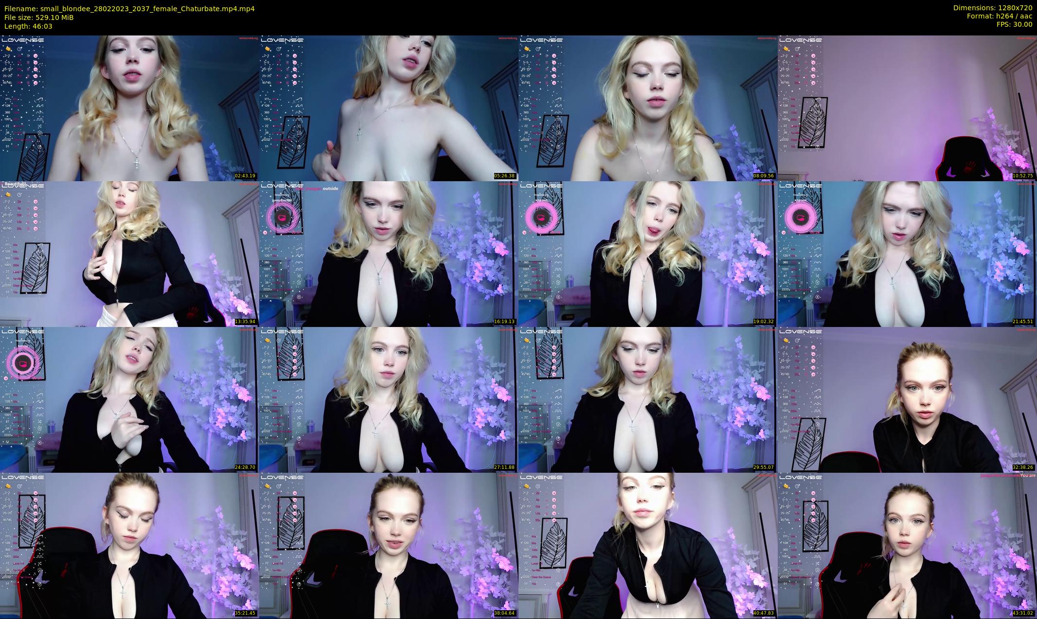 small_blondee — 47 minute Chaturbate female cam show recording, 720p, Feb 28, 2023