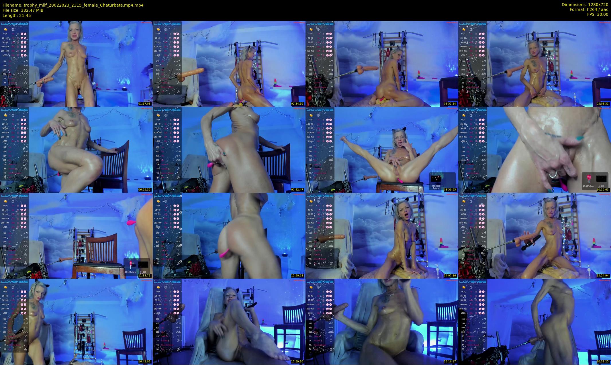 trophy_milf — 22 minute Chaturbate female cam show recording, 720p, Feb 28, 2023