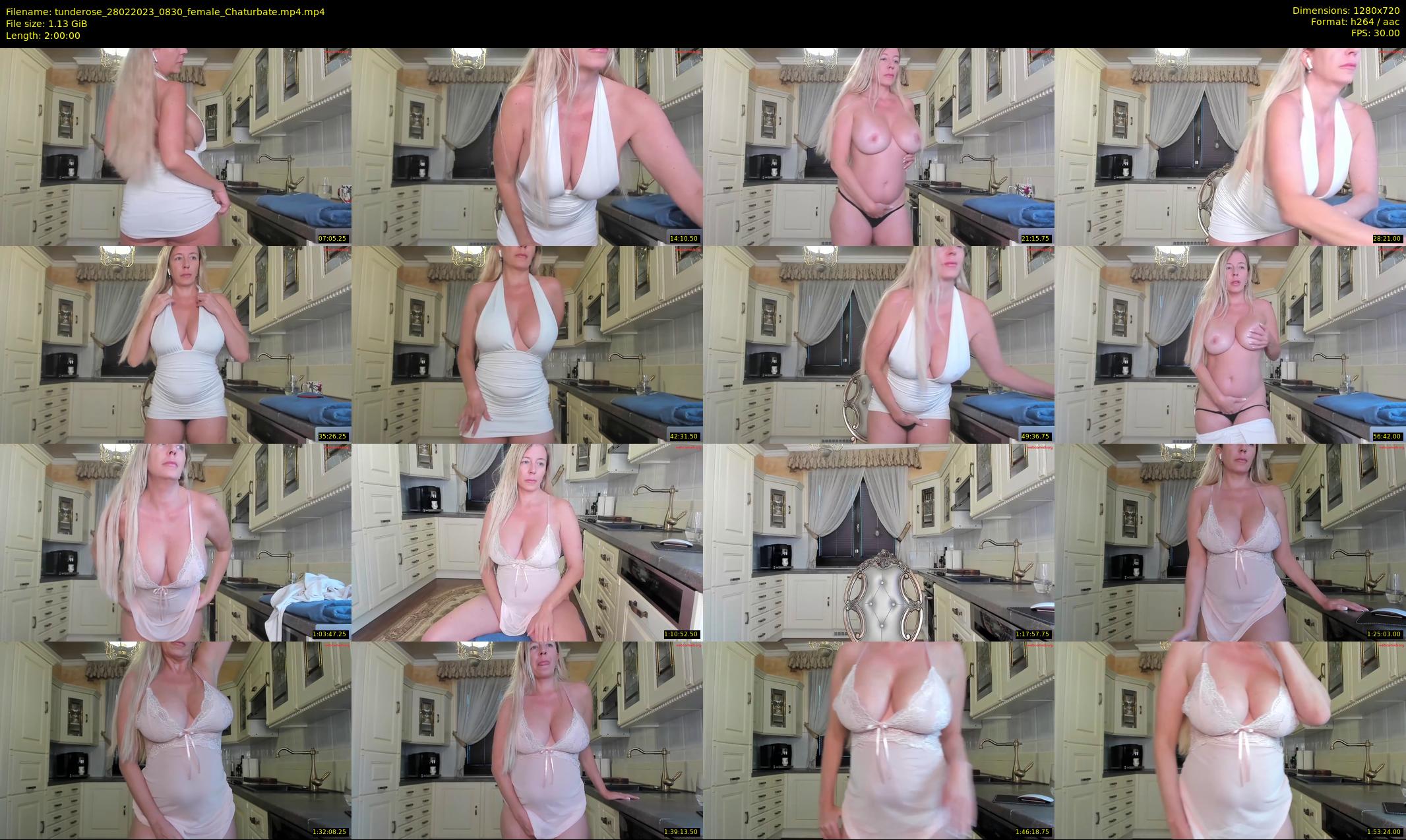 tunderose — 120 minute Chaturbate female cam show recording, 720p, Feb 28, 2023