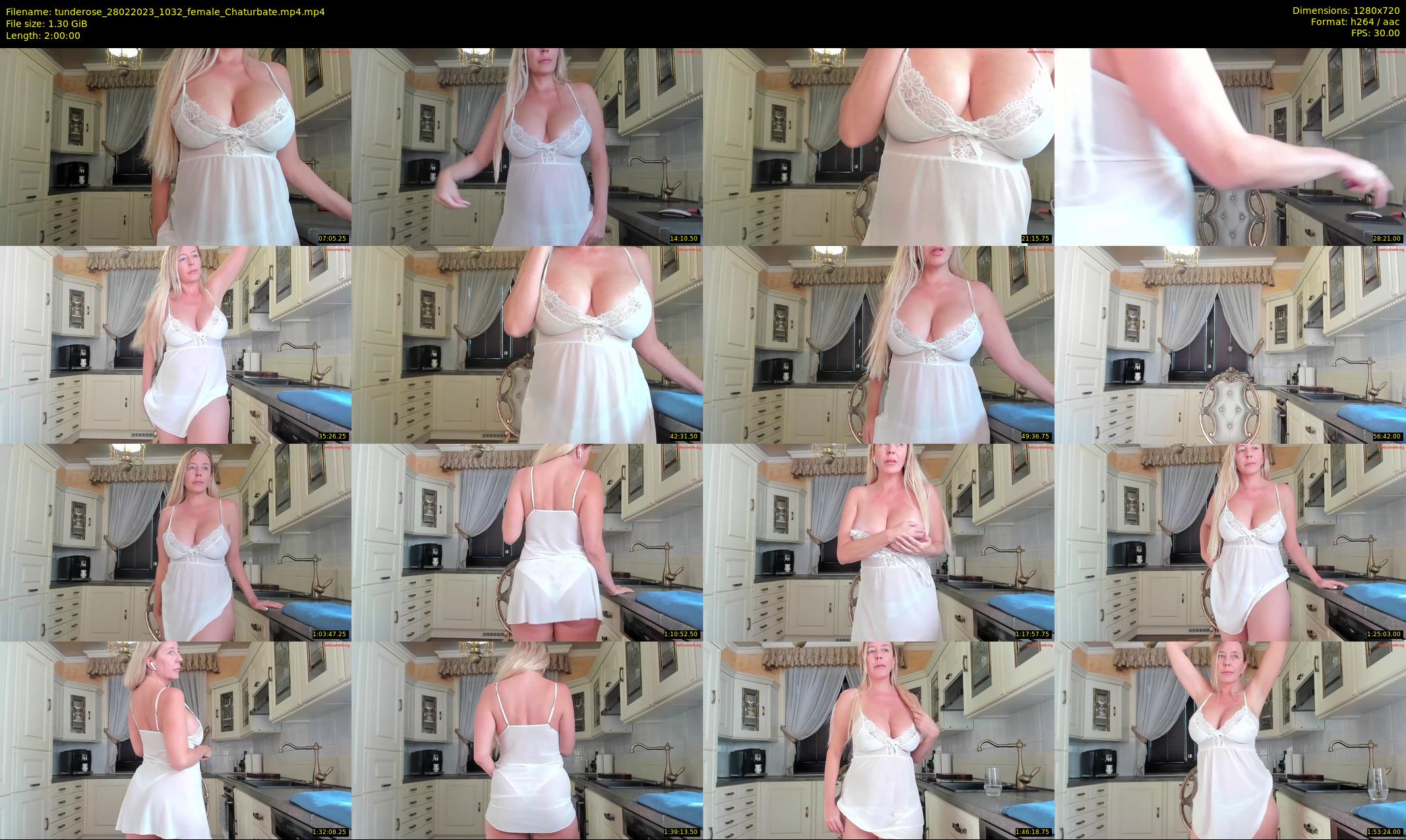 tunderose — 120 minute Chaturbate female cam show recording, 720p, Feb 28, 2023