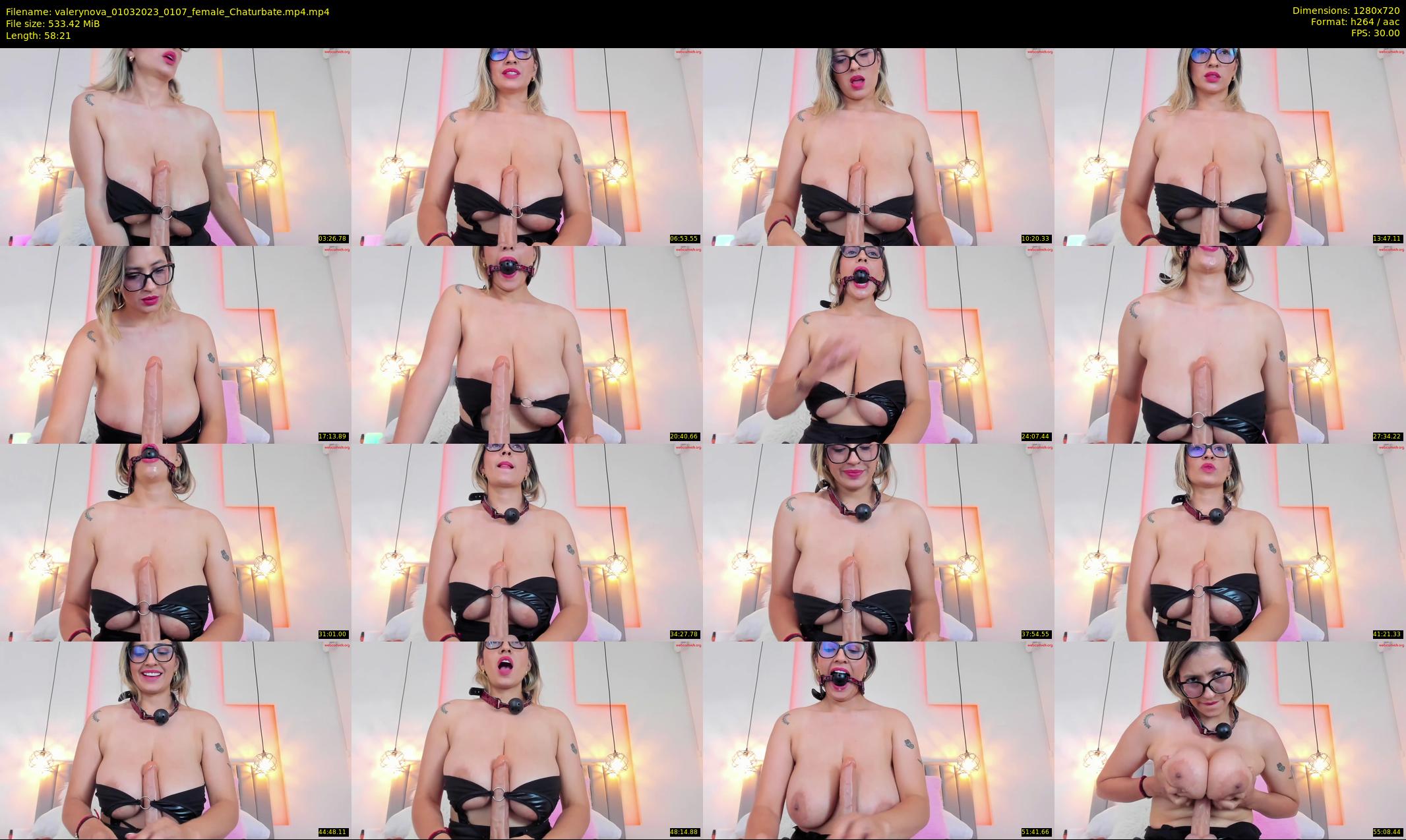 valerynova — 59 minute Chaturbate female cam show recording, 720p, Mar 1, 2023
