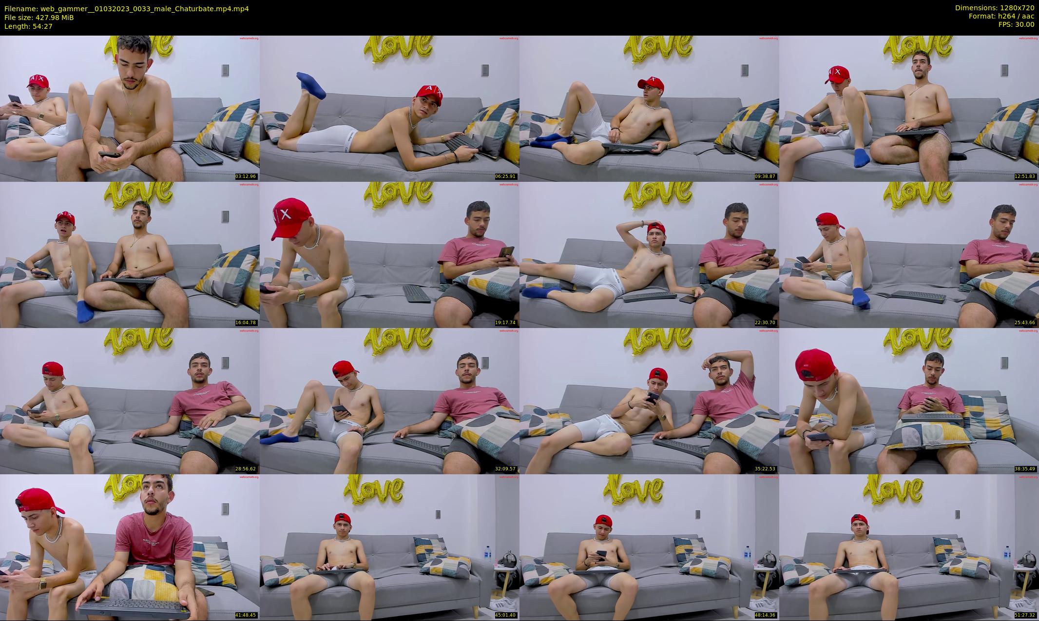 web_gammer_ — 55 minute Chaturbate male cam show recording, 720p, Mar 1, 2023