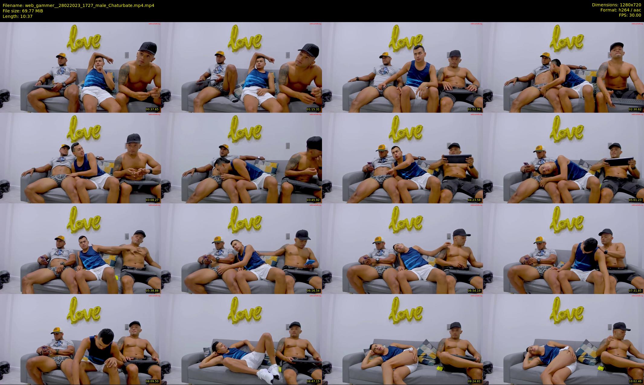 web_gammer_ — 11 minute Chaturbate male cam show recording, 720p, Feb 28, 2023