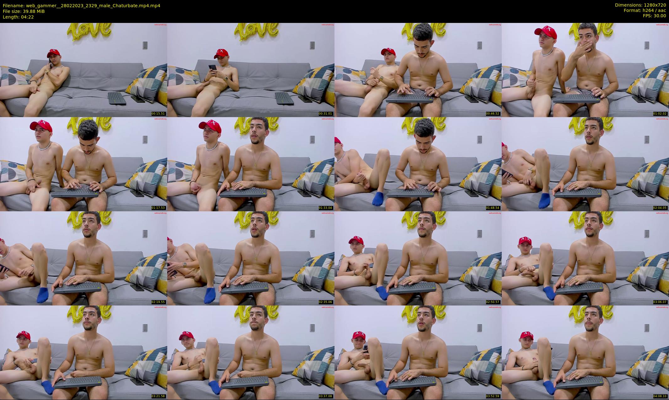 web_gammer_ — 5 minute Chaturbate male cam show recording, 720p, Feb 28, 2023