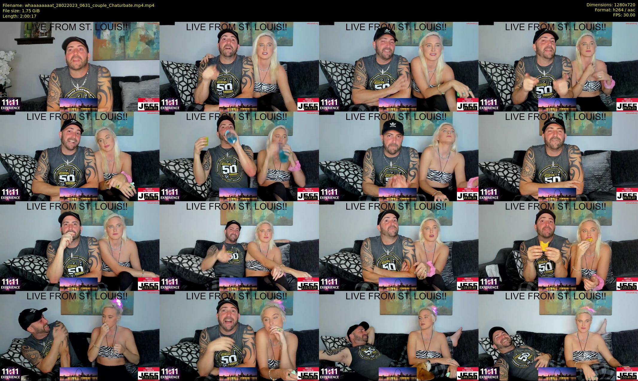 whaaaaaaaat — 121 minute Chaturbate couple cam show recording, 720p, Feb 28, 2023