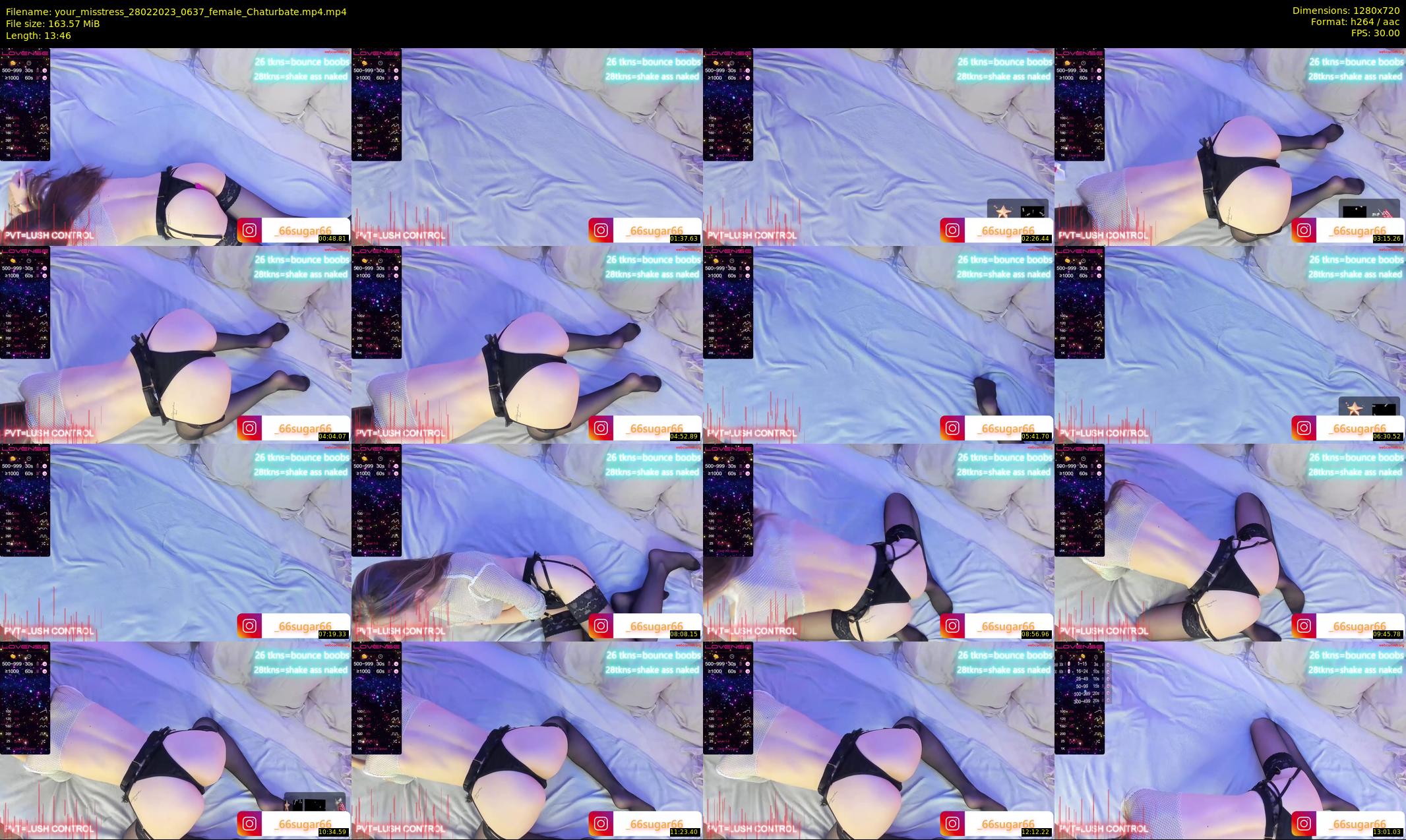 your_misstress — 14 minute Chaturbate female cam show recording, 720p, Feb 28, 2023