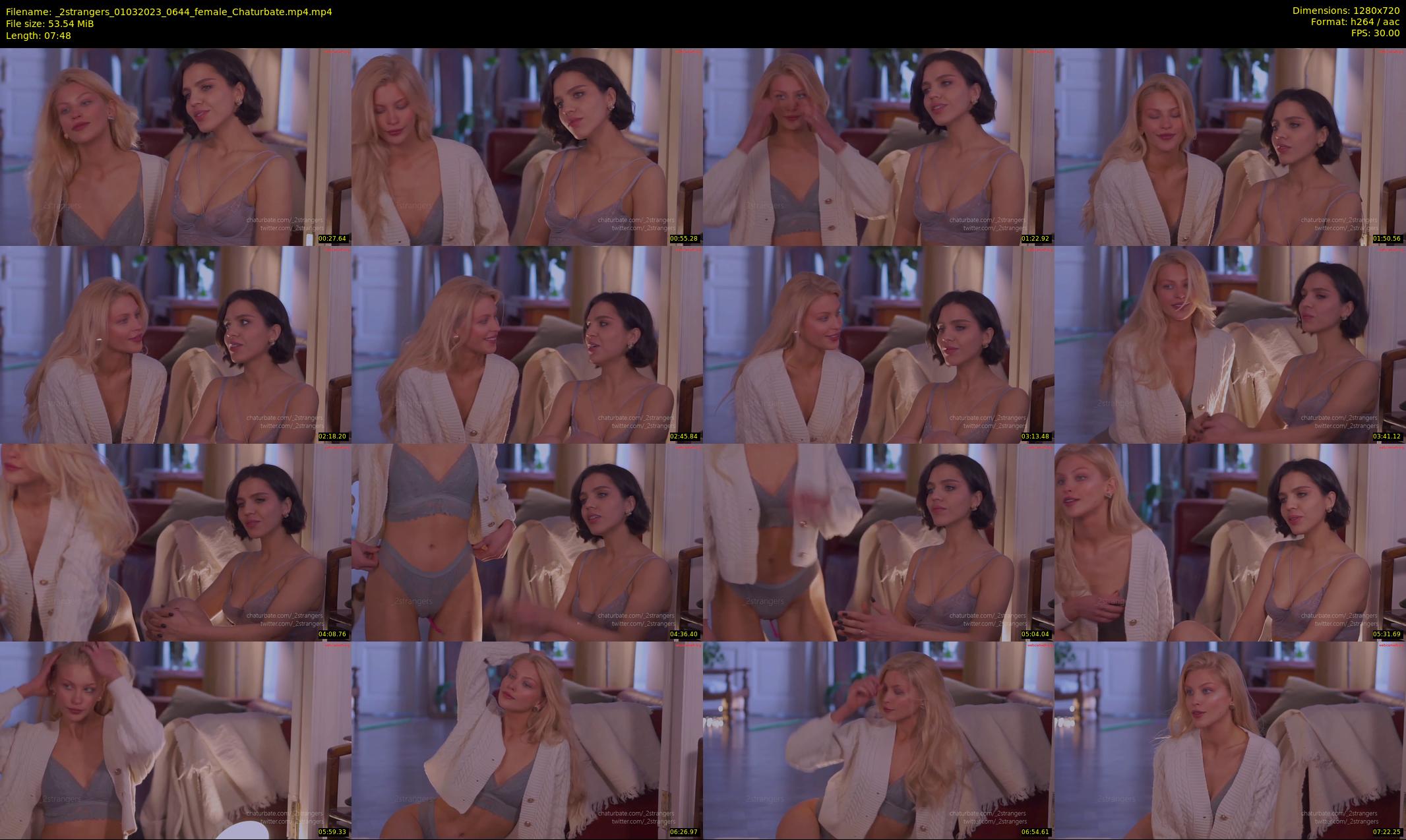 _2strangers — 8 minute Chaturbate couple cam show recording, 720p, Mar 1, 2023