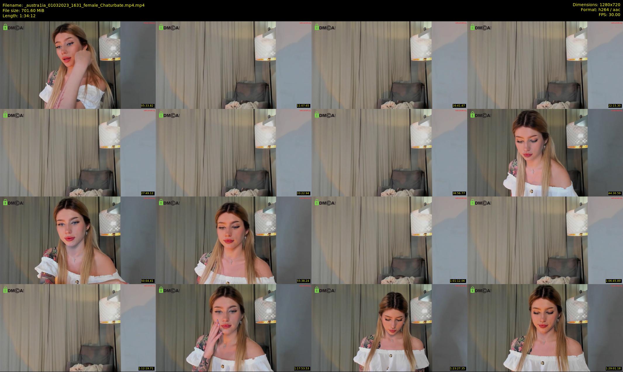 _austra1ia — 95 minute Chaturbate female cam show recording, 720p, Mar 1, 2023
