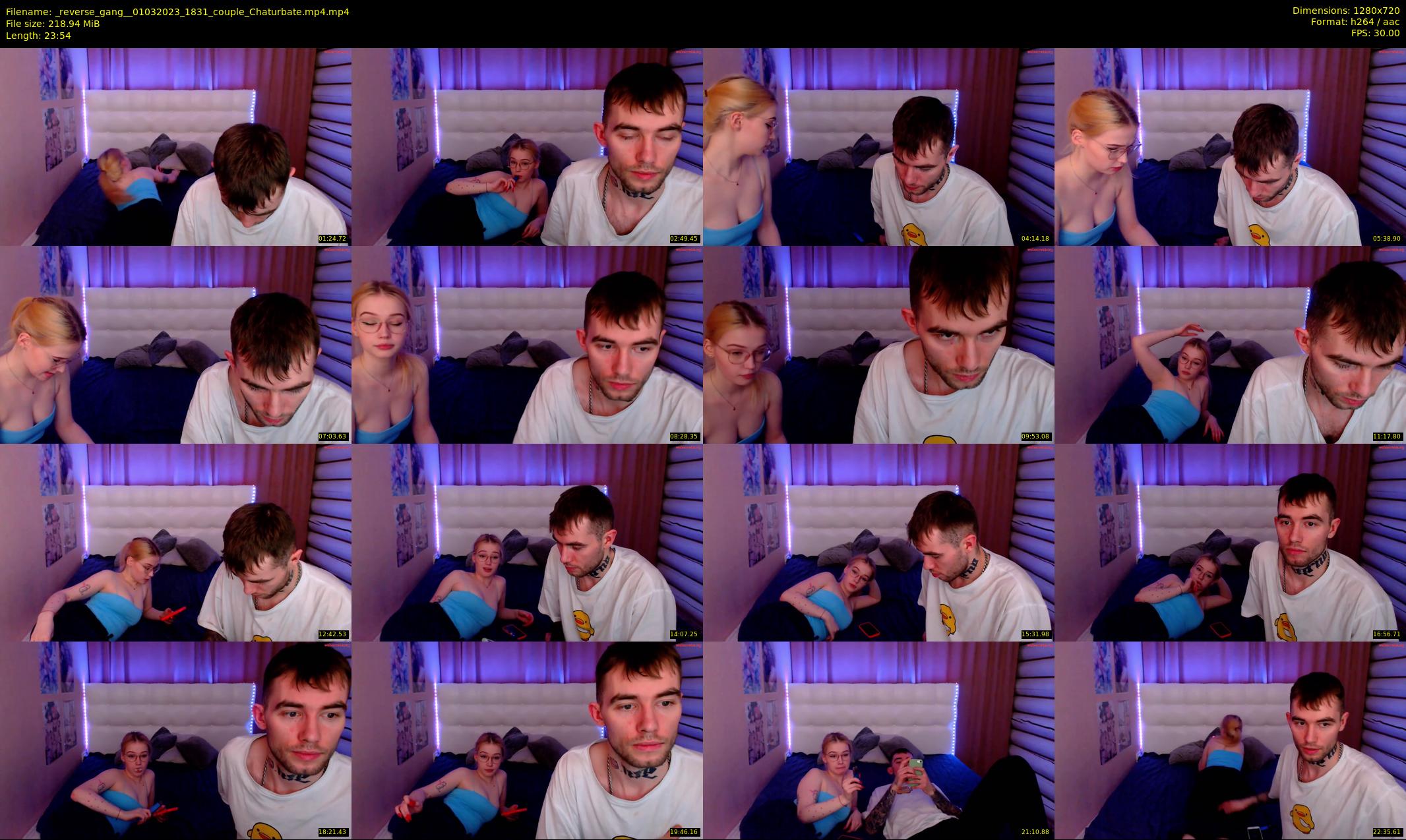 _reverse_gang_ — 24 minute Chaturbate couple cam show recording, 720p, Mar 1, 2023