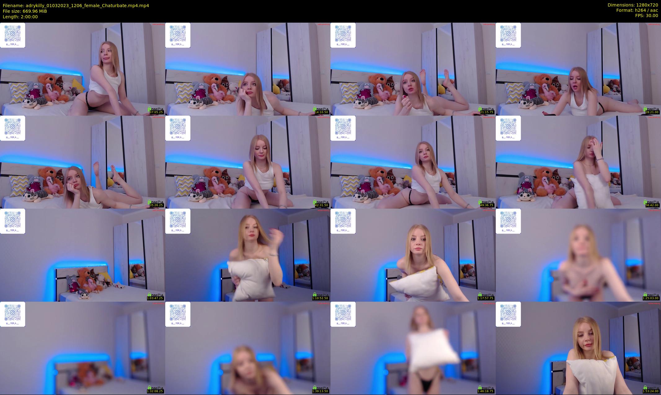 adrykilly — 120 minute Chaturbate female cam show recording, 720p, Mar 1, 2023