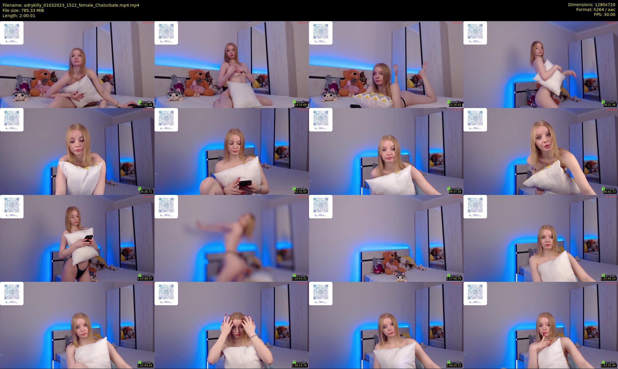 adrykilly — 121 minute Chaturbate female cam show recording, 720p, Mar 1, 2023