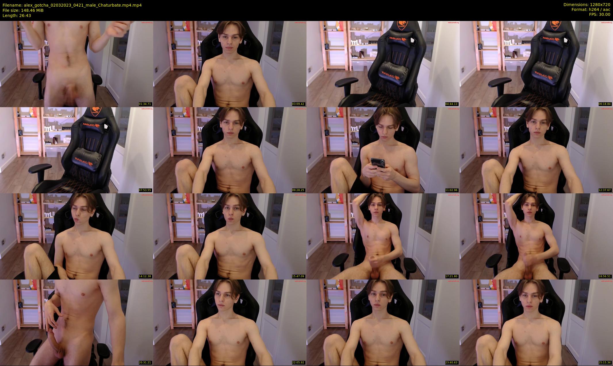 alex_gotcha — 27 minute Chaturbate male cam show recording, 720p, Mar 2, 2023