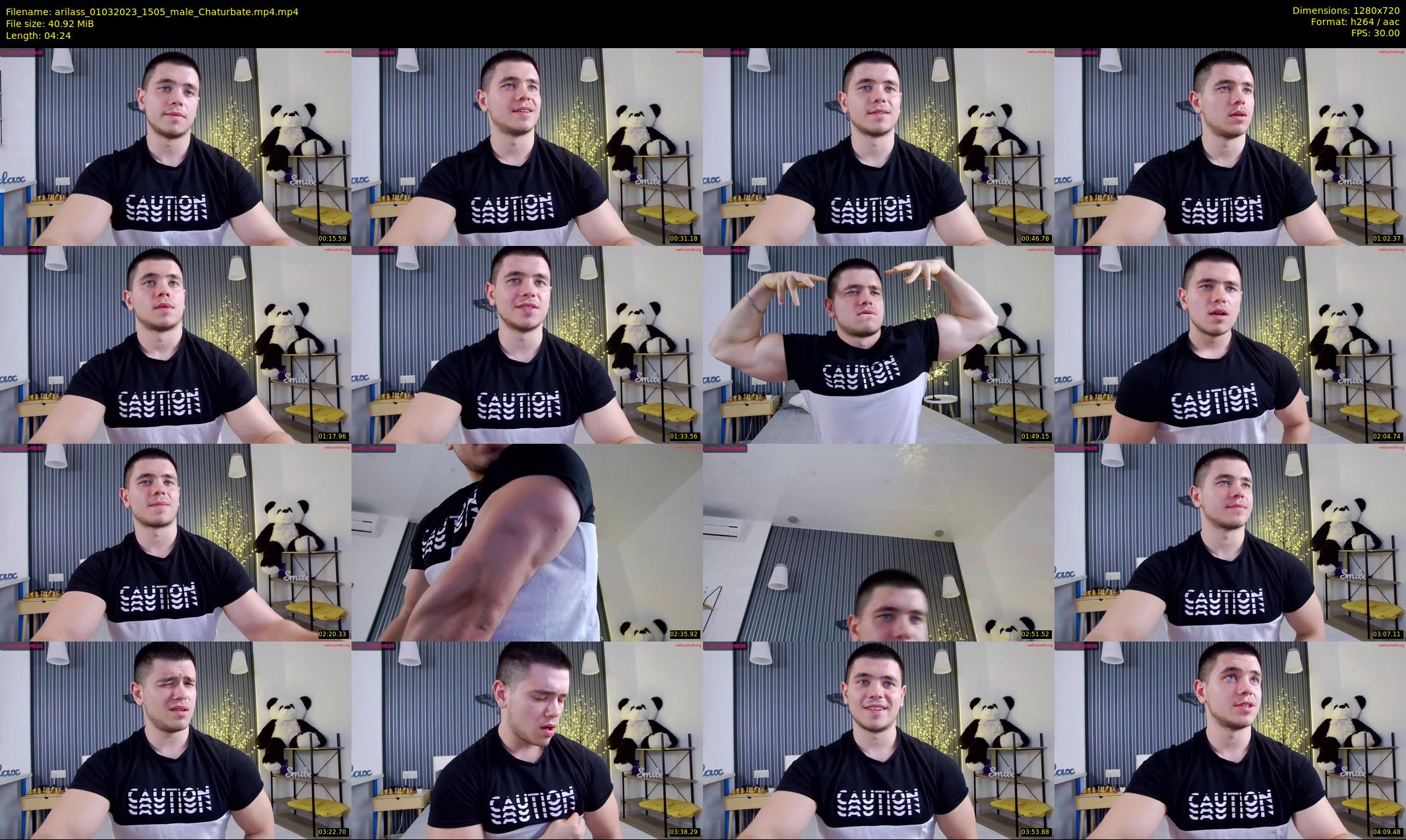 arilass — 5 minute Chaturbate male cam show recording, 720p, Mar 1, 2023