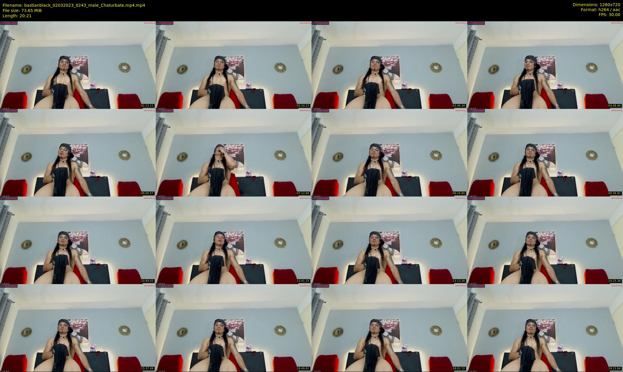 bastianblack — 21 minute Chaturbate male cam show recording, 720p, Mar 2, 2023