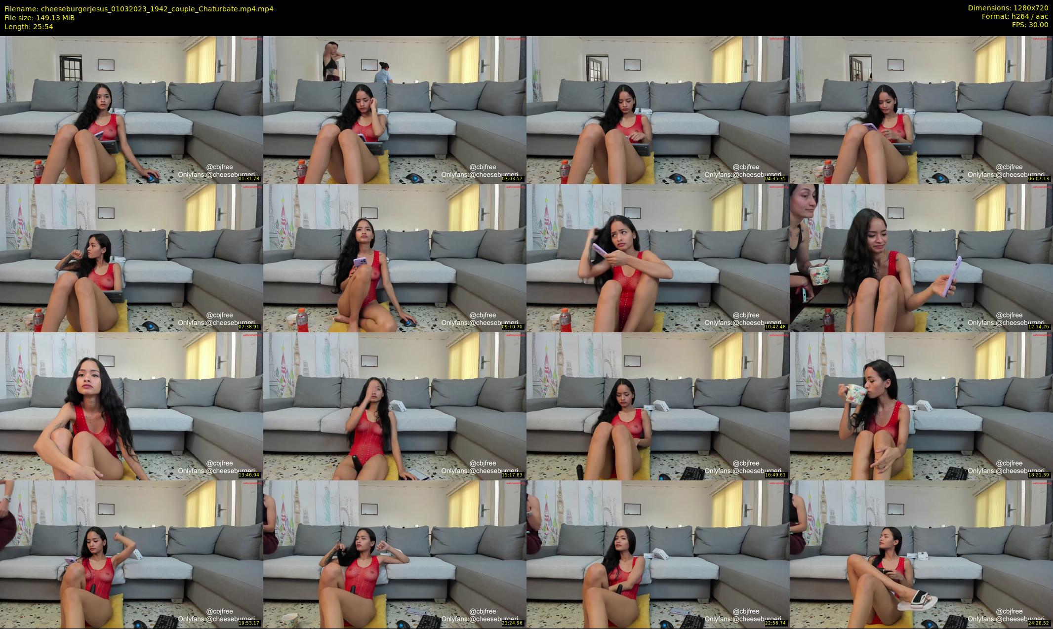 cheeseburgerjesus — 26 minute Chaturbate couple cam show recording, 720p, Mar 1, 2023