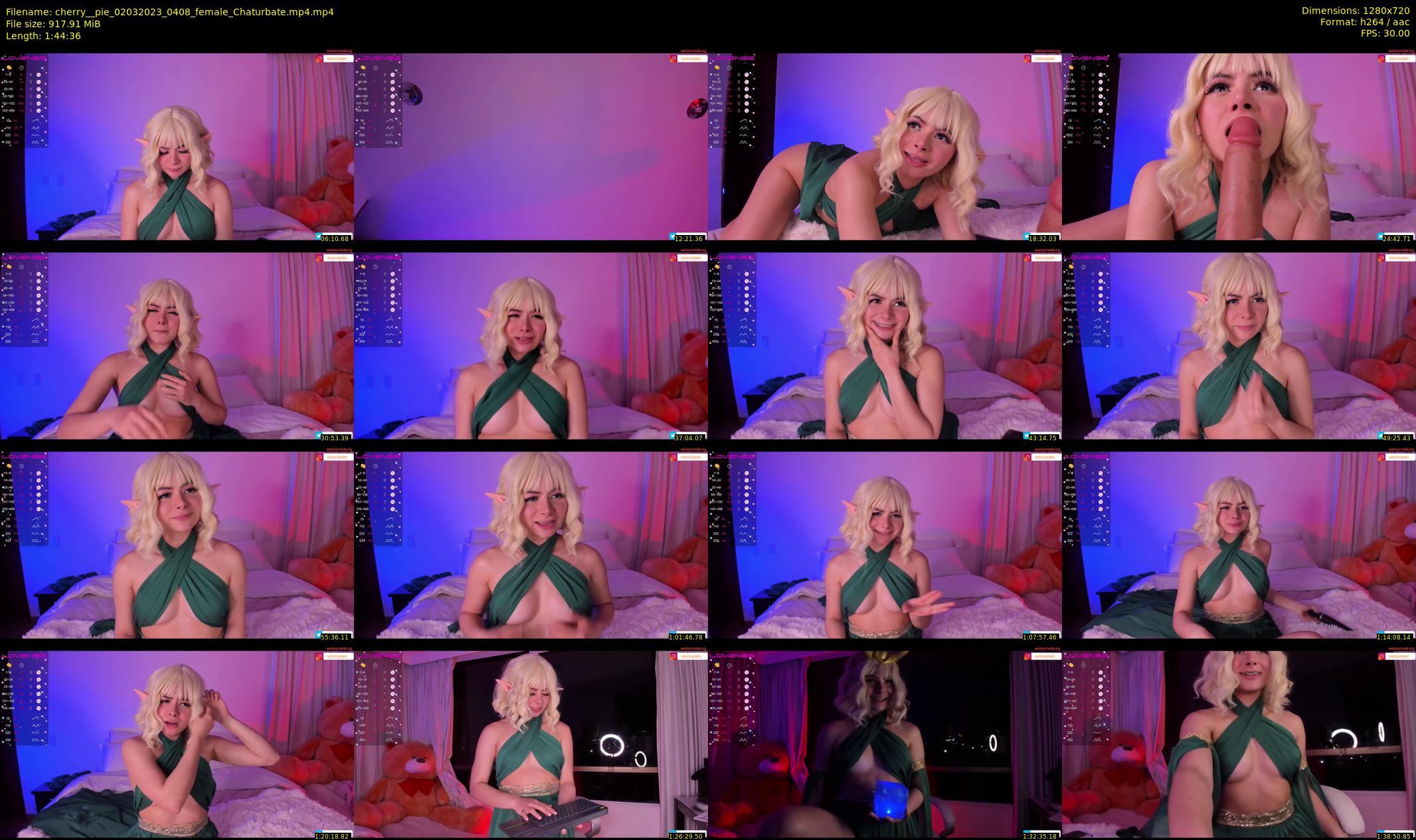 cherry__pie — 105 minute Chaturbate female cam show recording, 720p, Mar 2, 2023