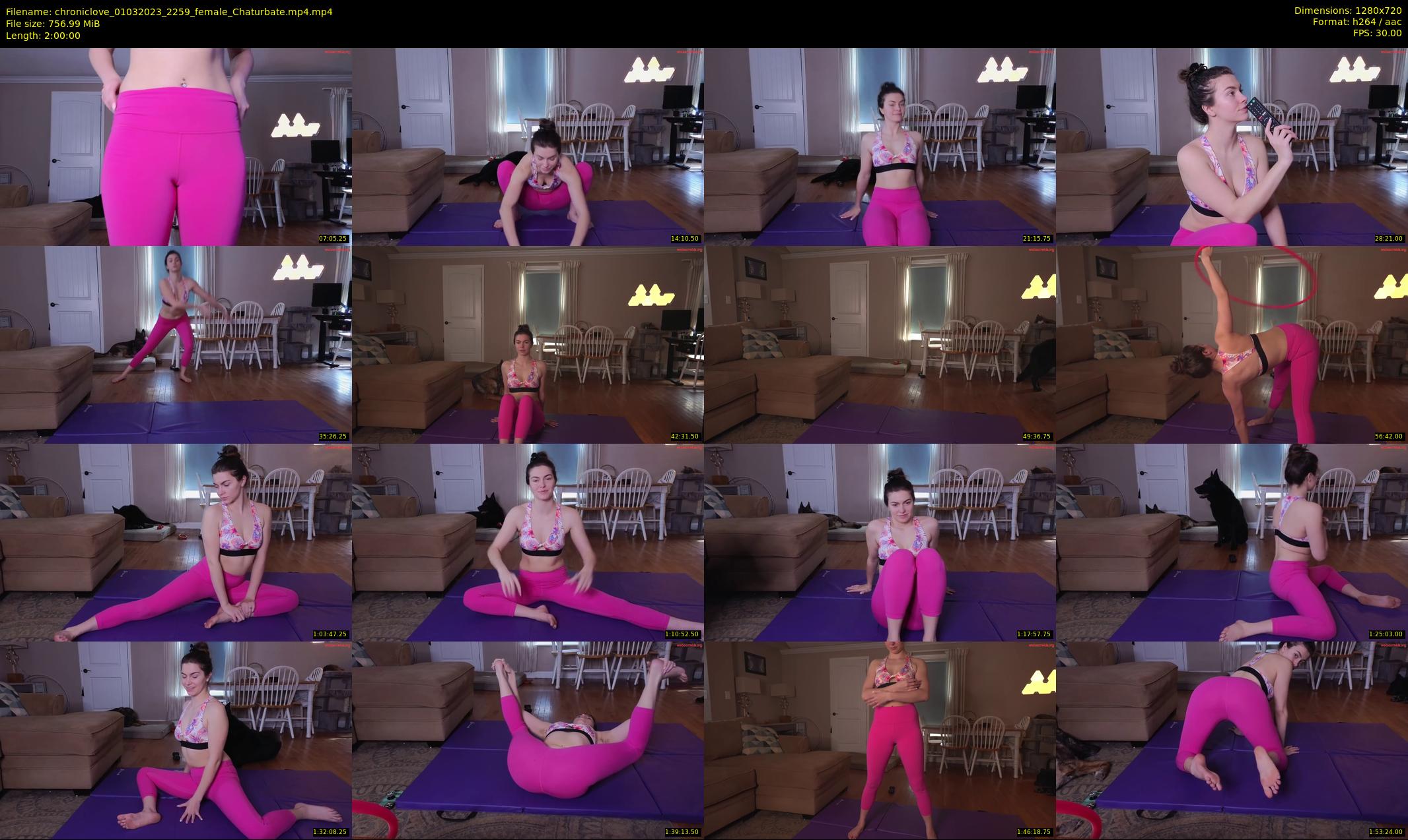 chroniclove — 120 minute Chaturbate female cam show recording, 720p, Mar 1, 2023