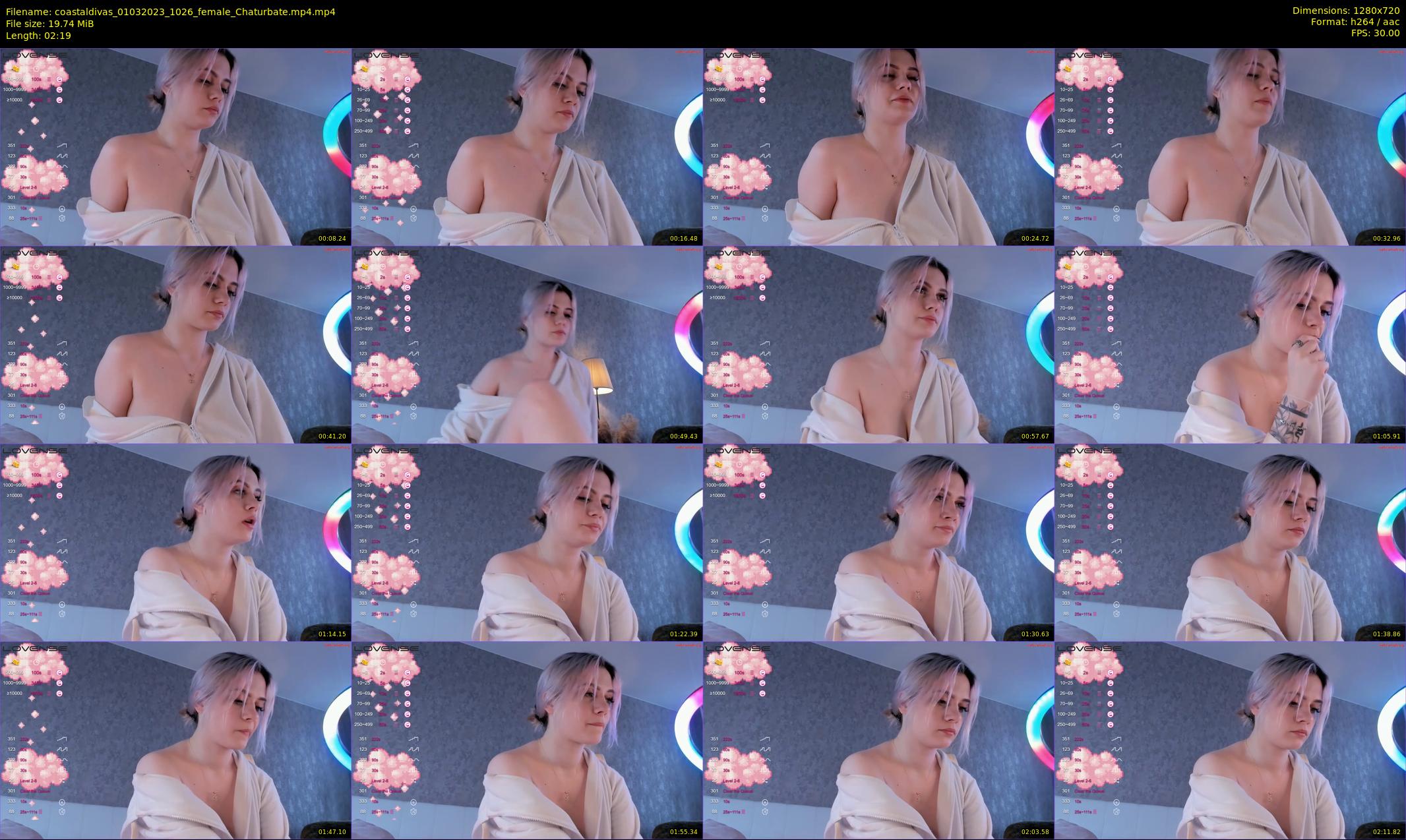 coastaldivas — 3 minute Chaturbate female cam show recording, 720p, Mar 1, 2023