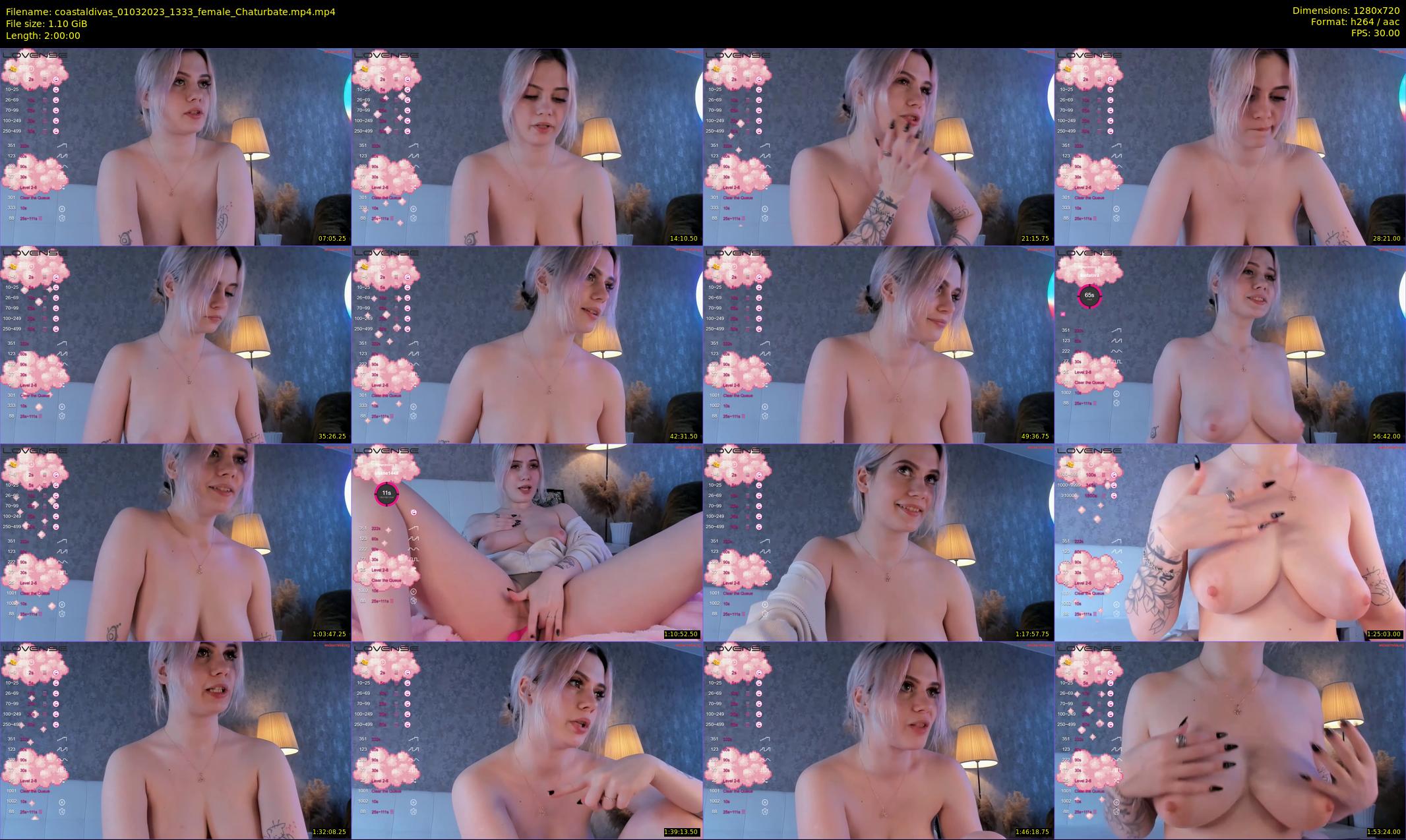 coastaldivas — 120 minute Chaturbate female cam show recording, 720p, Mar 1, 2023