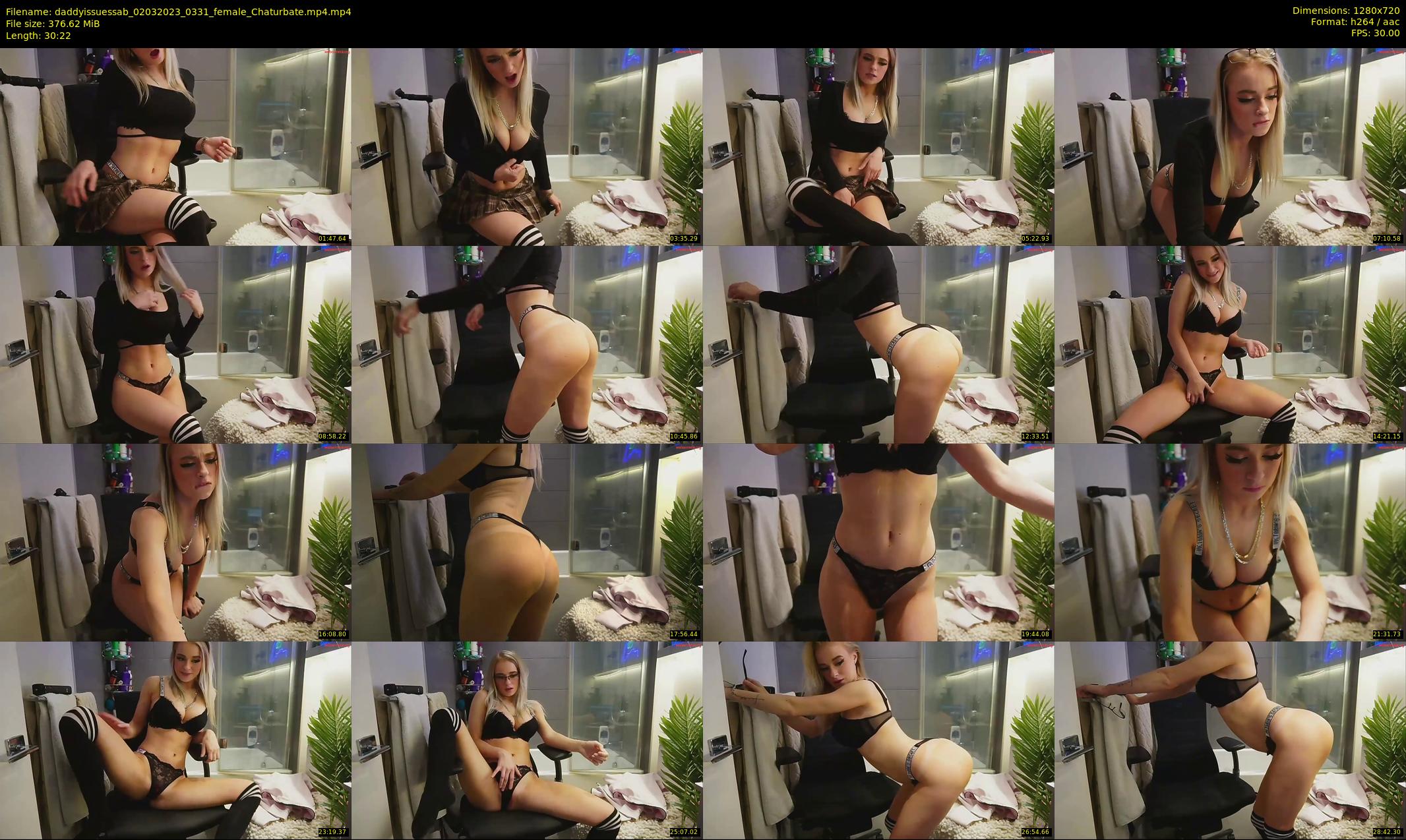 daddyissuessab — 31 minute Chaturbate female cam show recording, 720p, Mar 2, 2023